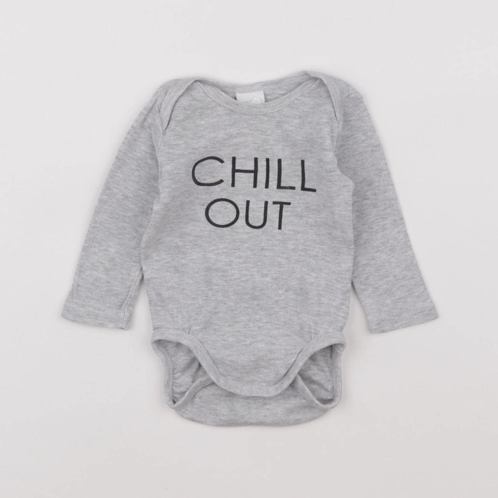 H&M - body gris - 1 mois
