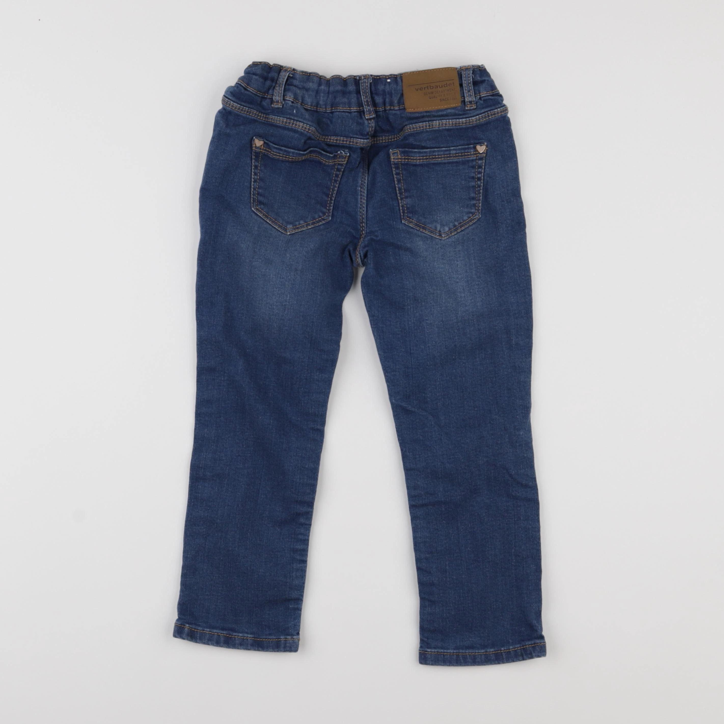Vertbaudet - jean bleu - 6 ans