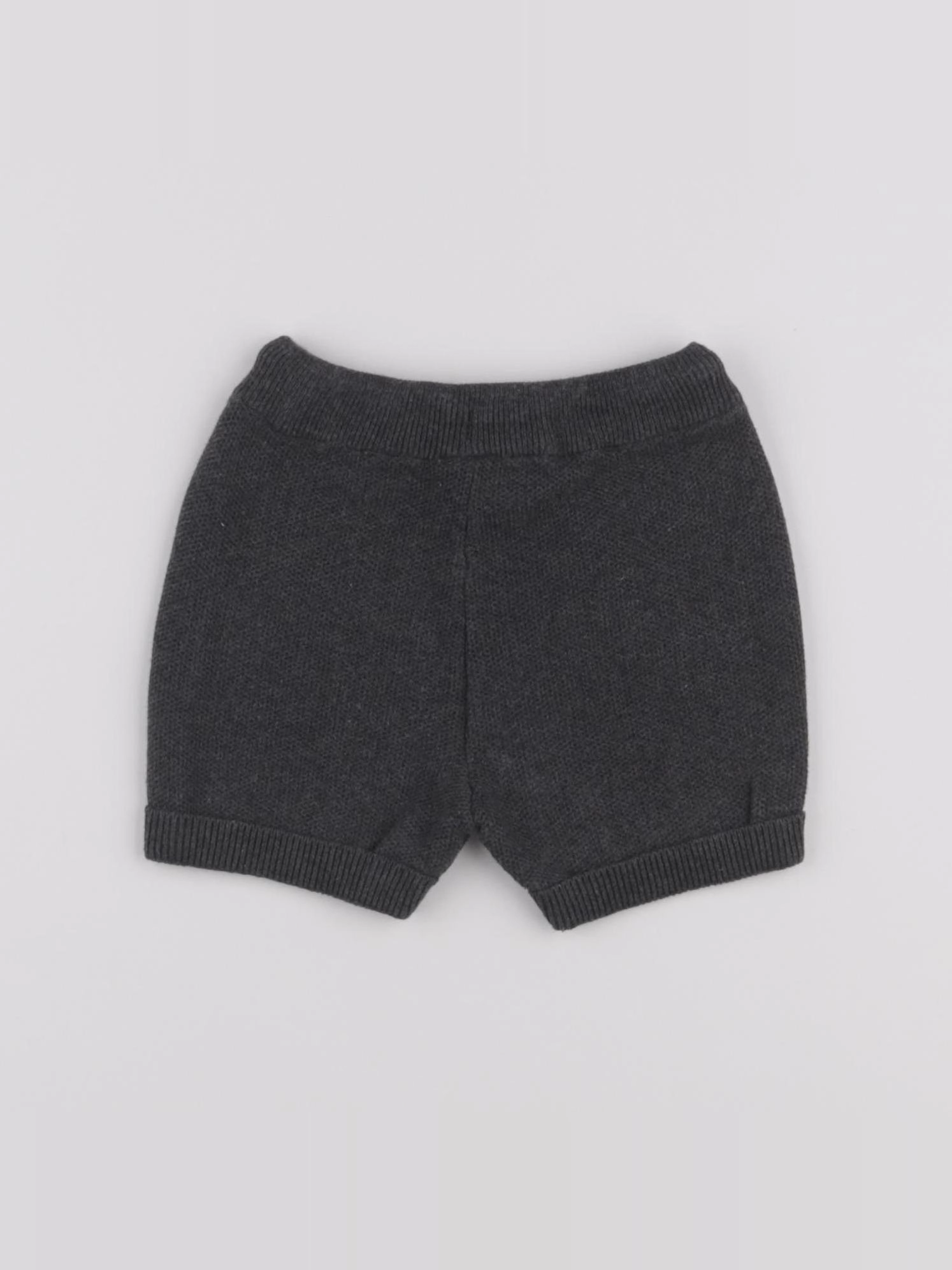 Zara - short gris - 3/6 mois