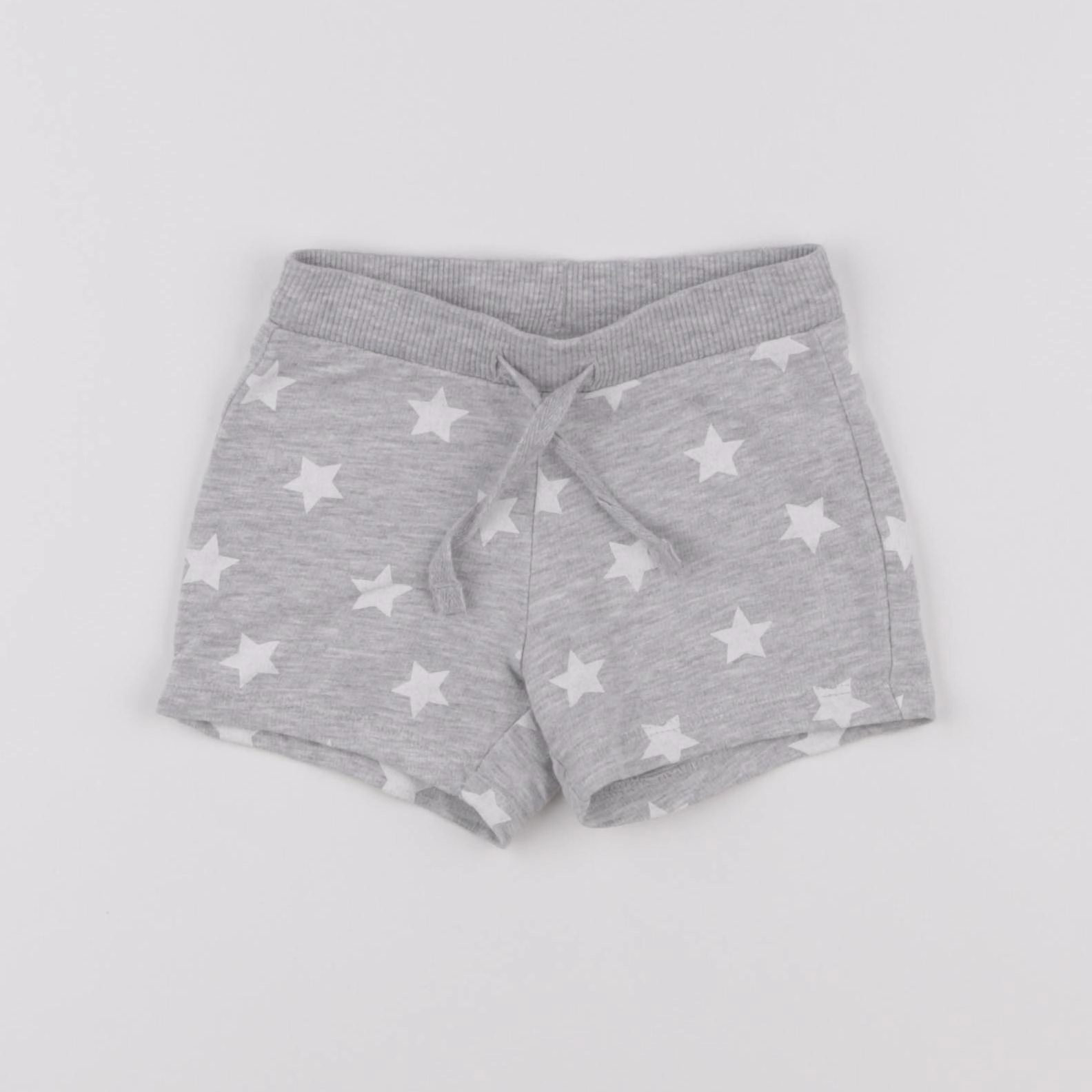 H&M - short gris - 1/3 mois
