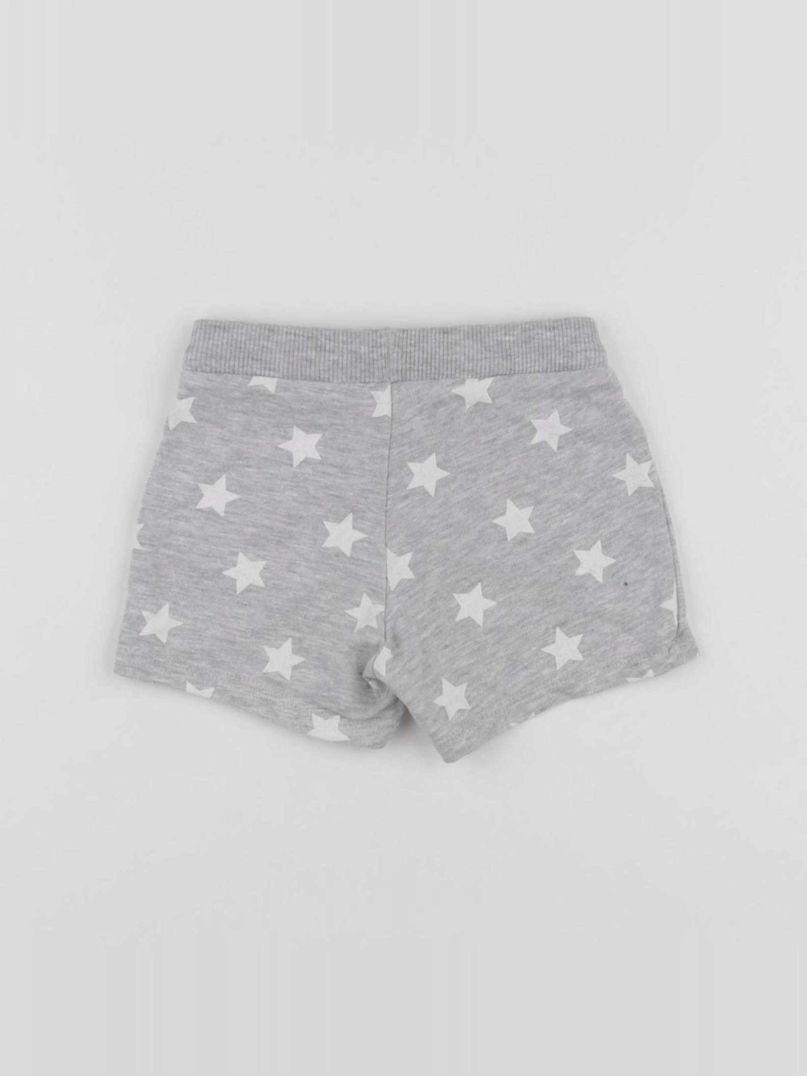 H&M - short gris - 1/3 mois