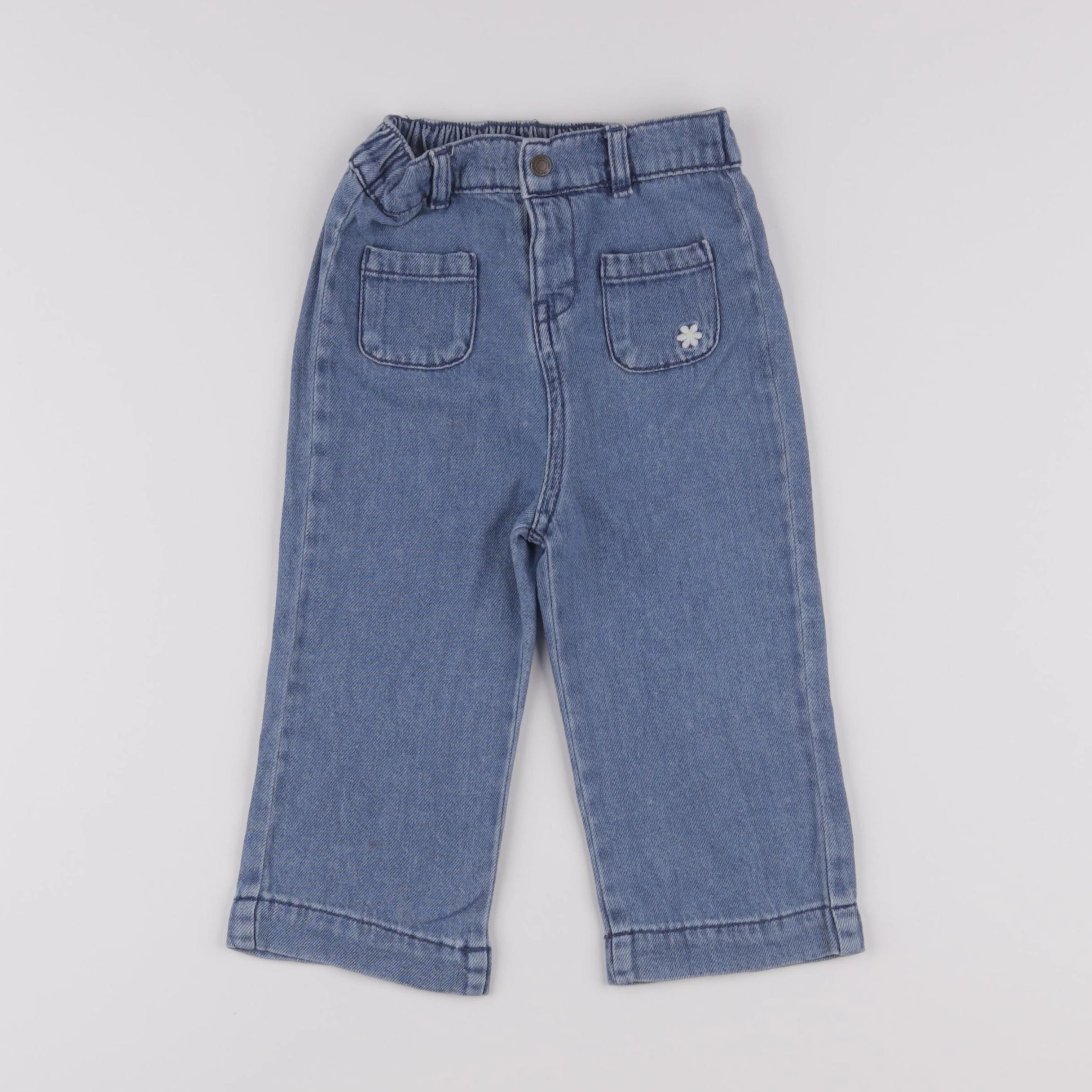 Vertbaudet - jean bleu - 24 mois