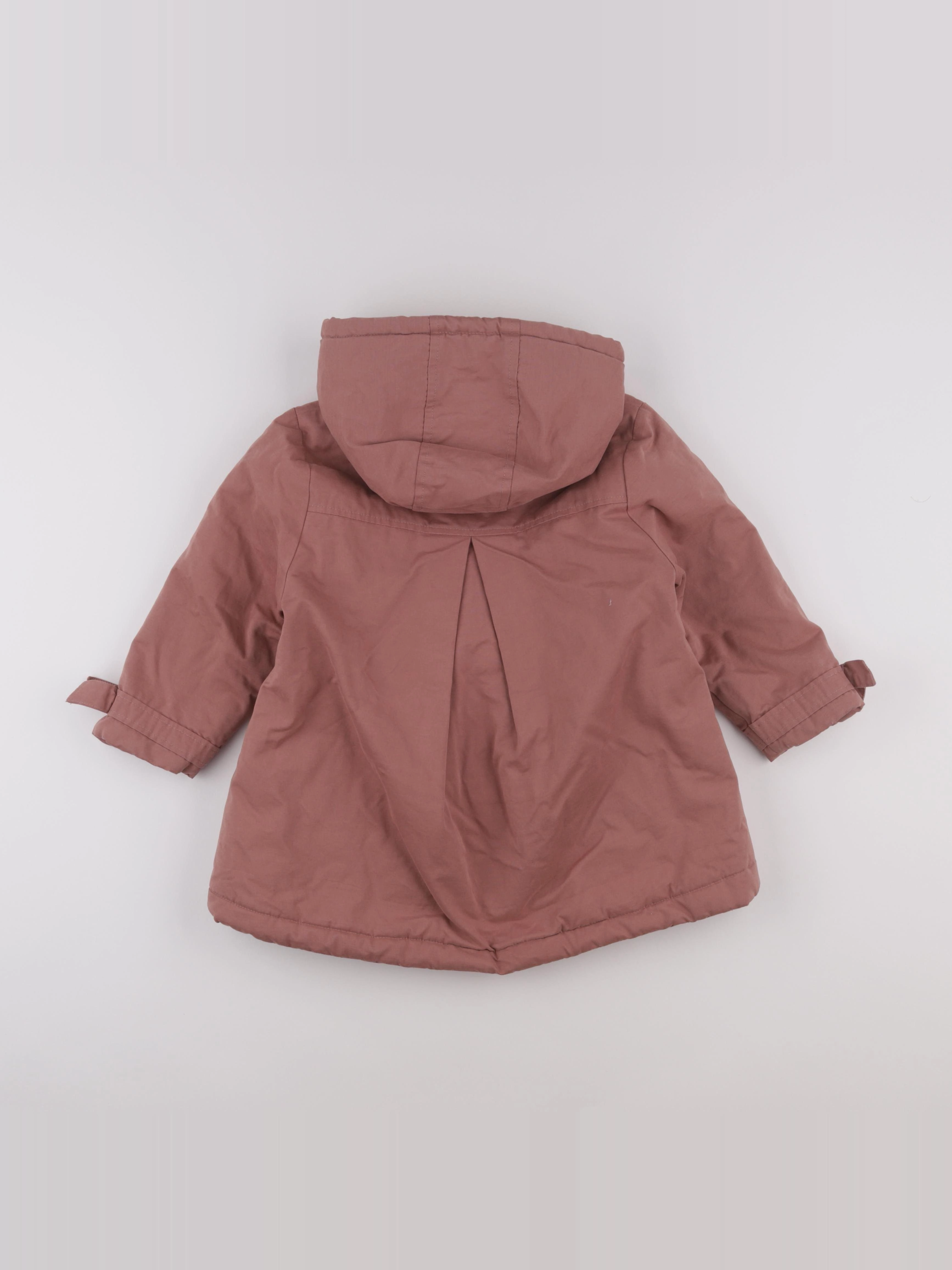 Vertbaudet - manteau rose - 6 ans