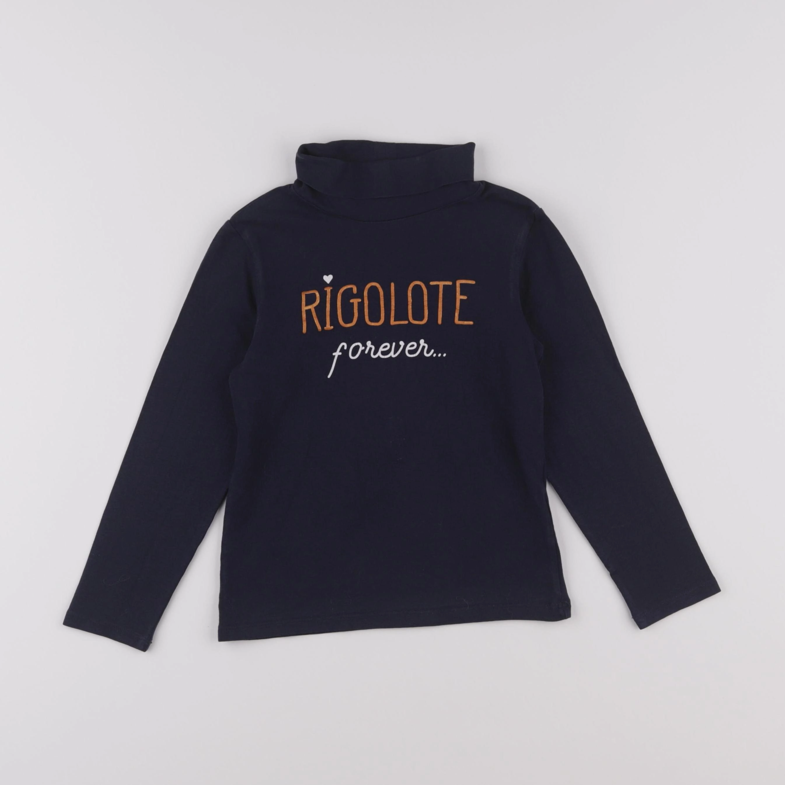Vertbaudet - sous-pull bleu - 6 ans