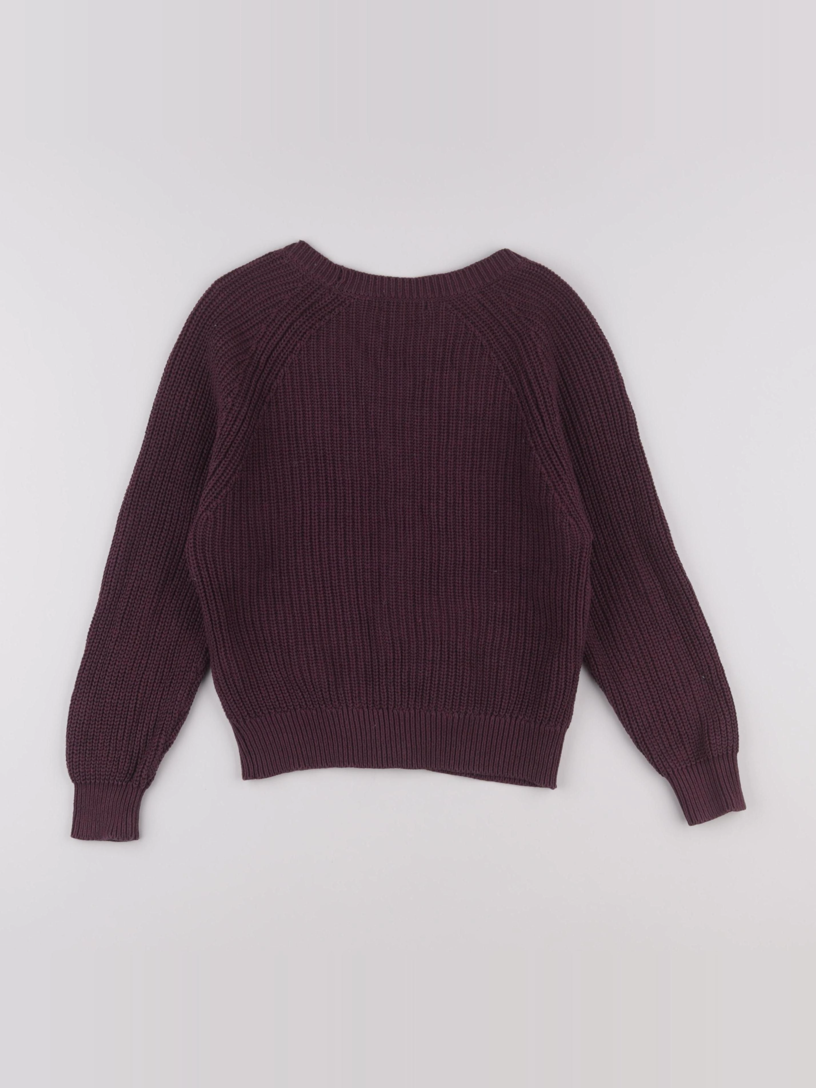 Vertbaudet - gilet violet - 8 ans