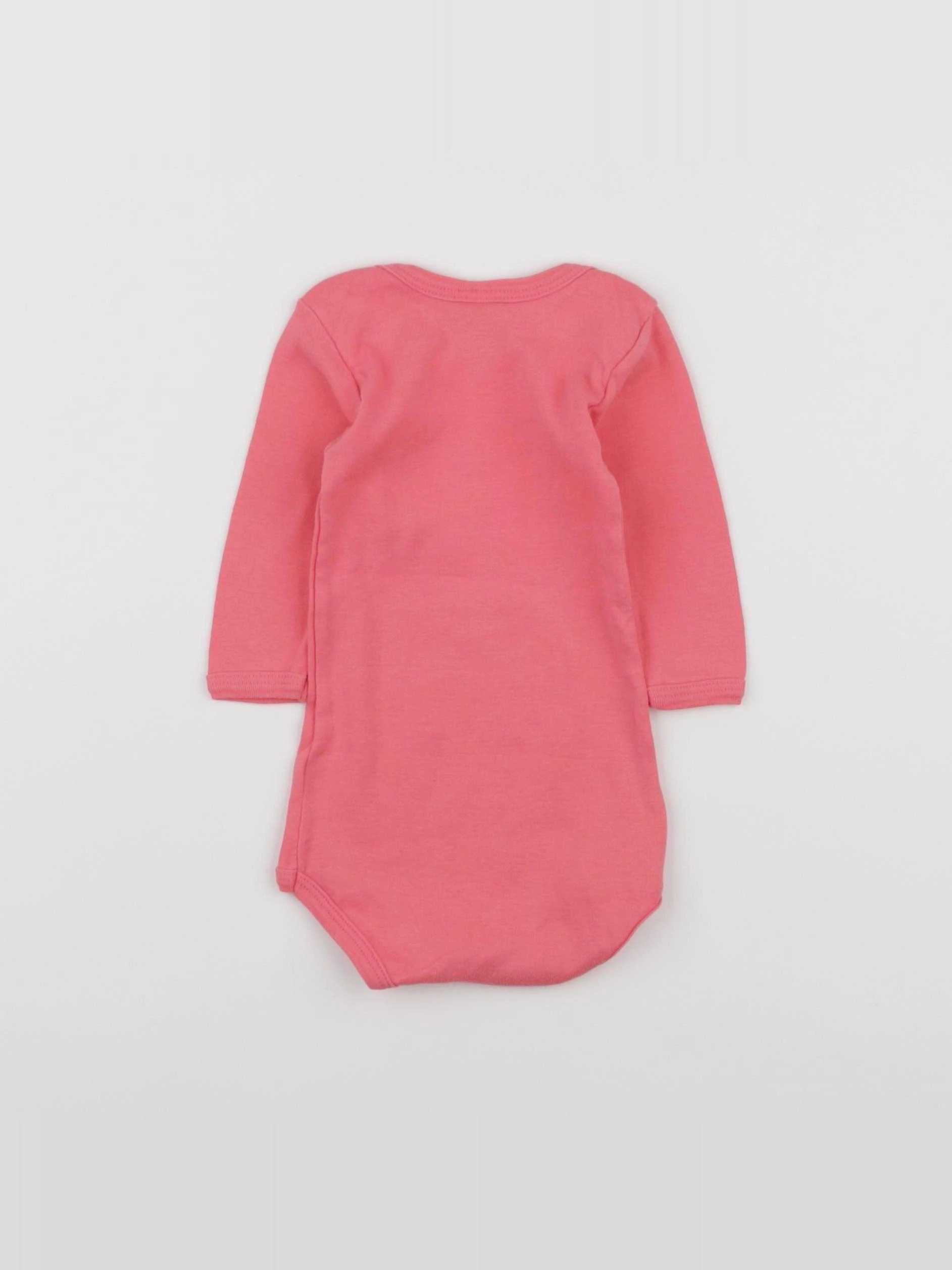 Petit Bateau - body rose - 3 mois