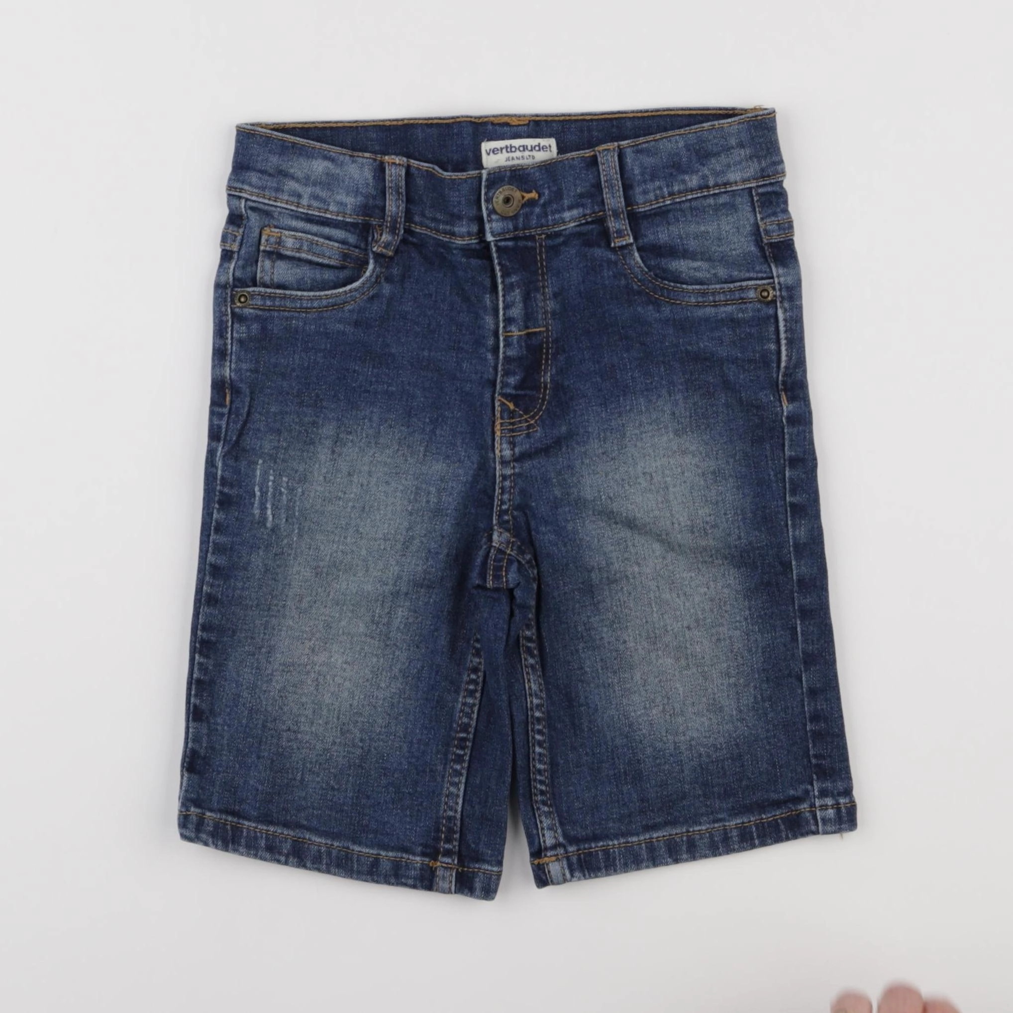 Vertbaudet - short bleu - 6 ans