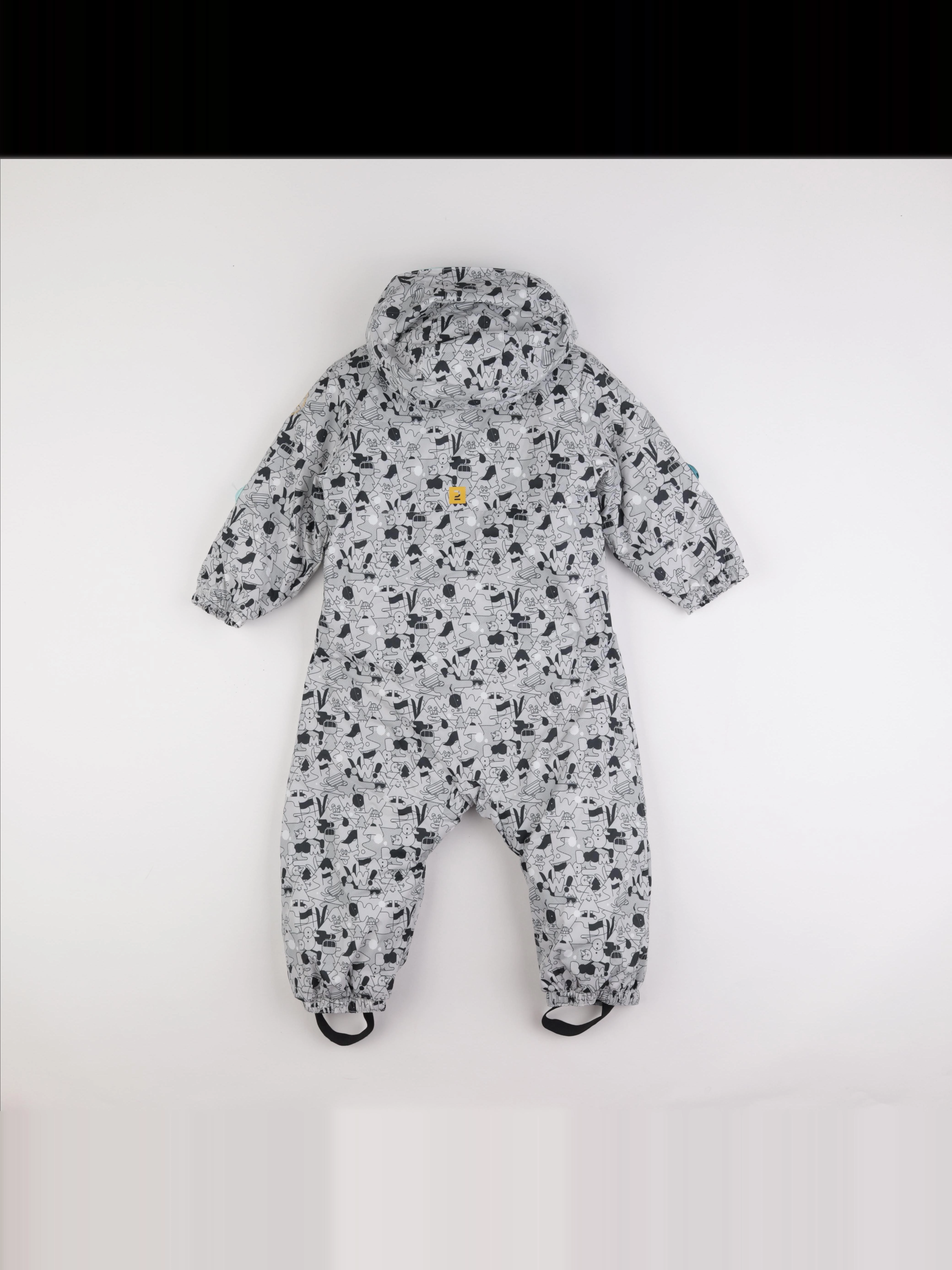 Decathlon ski - combinaison de ski gris - 2/3 ans