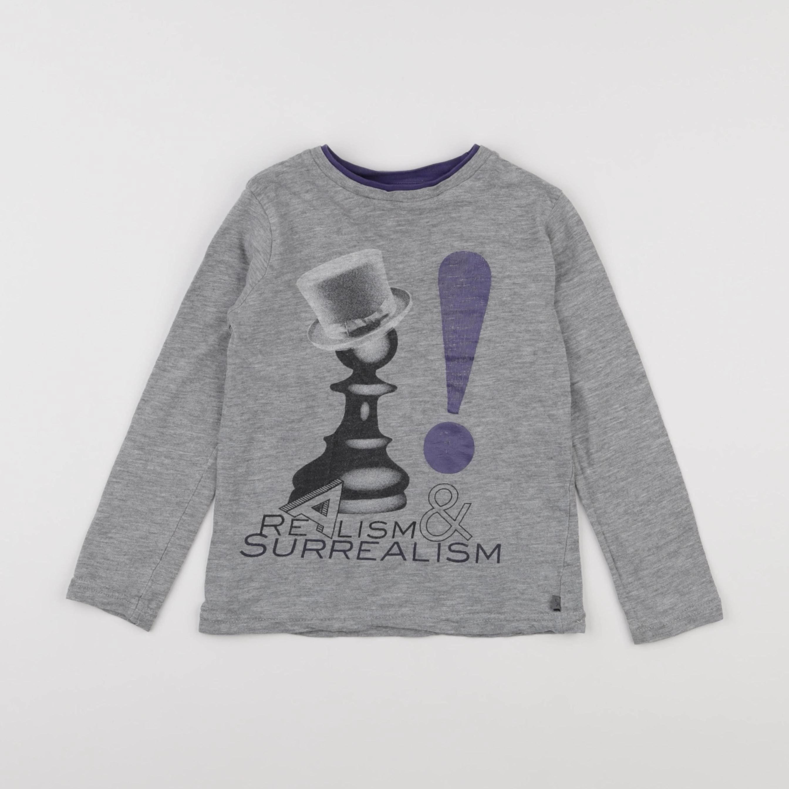 Okaidi - tee-shirt gris - 6 ans