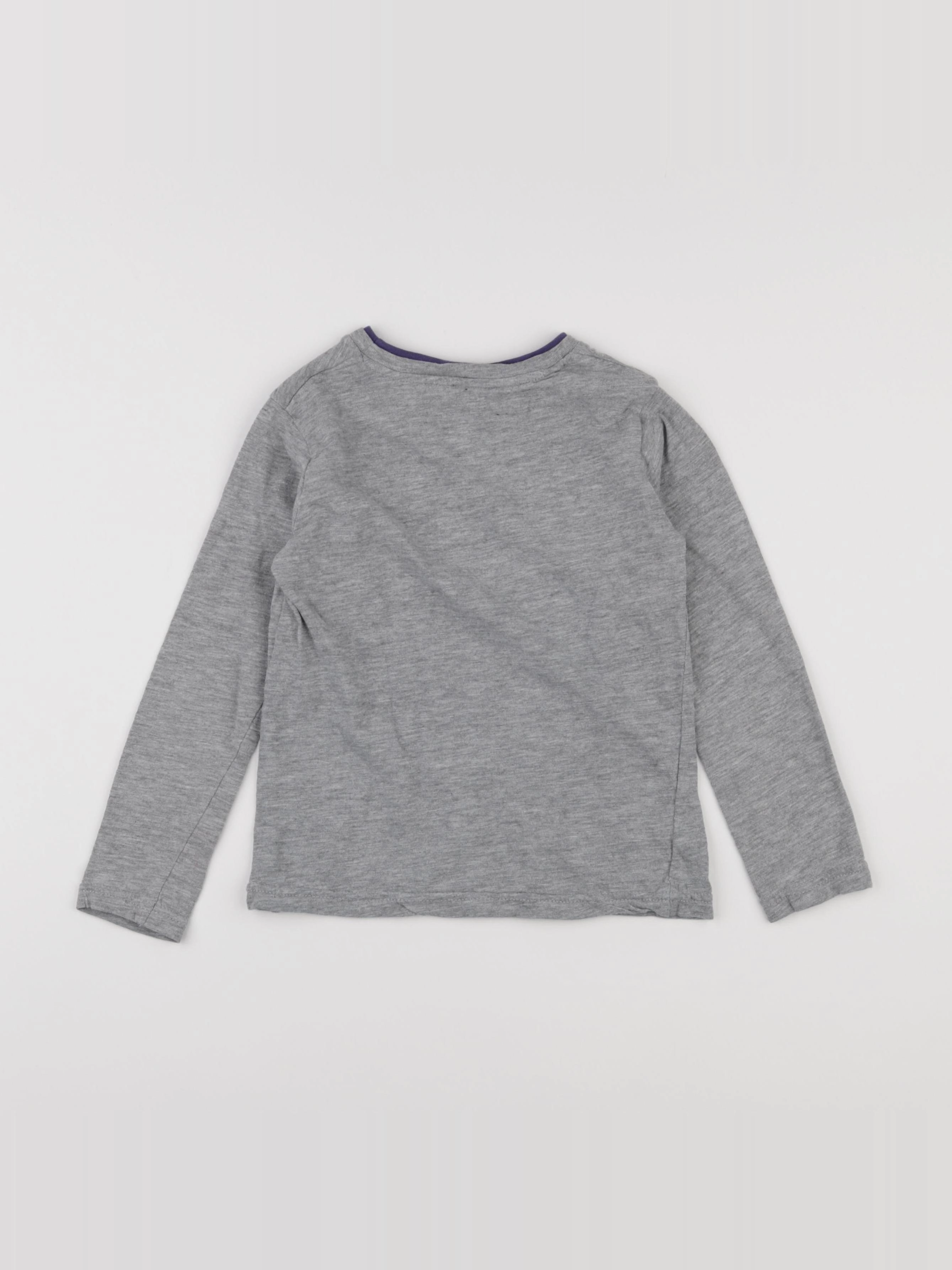 Okaidi - tee-shirt gris - 6 ans