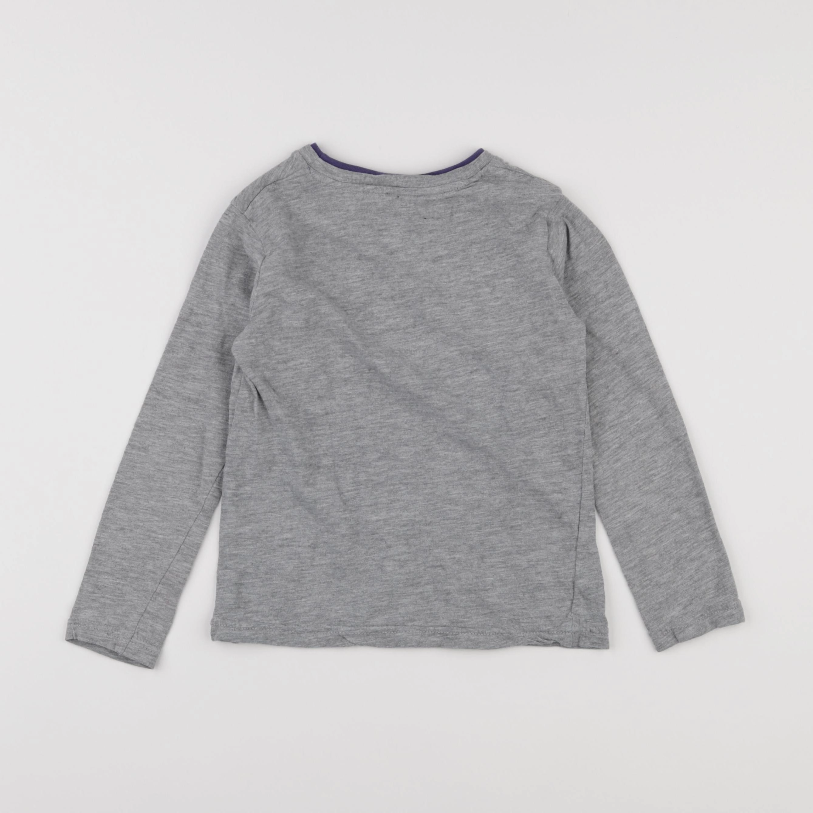 Okaidi - tee-shirt gris - 6 ans