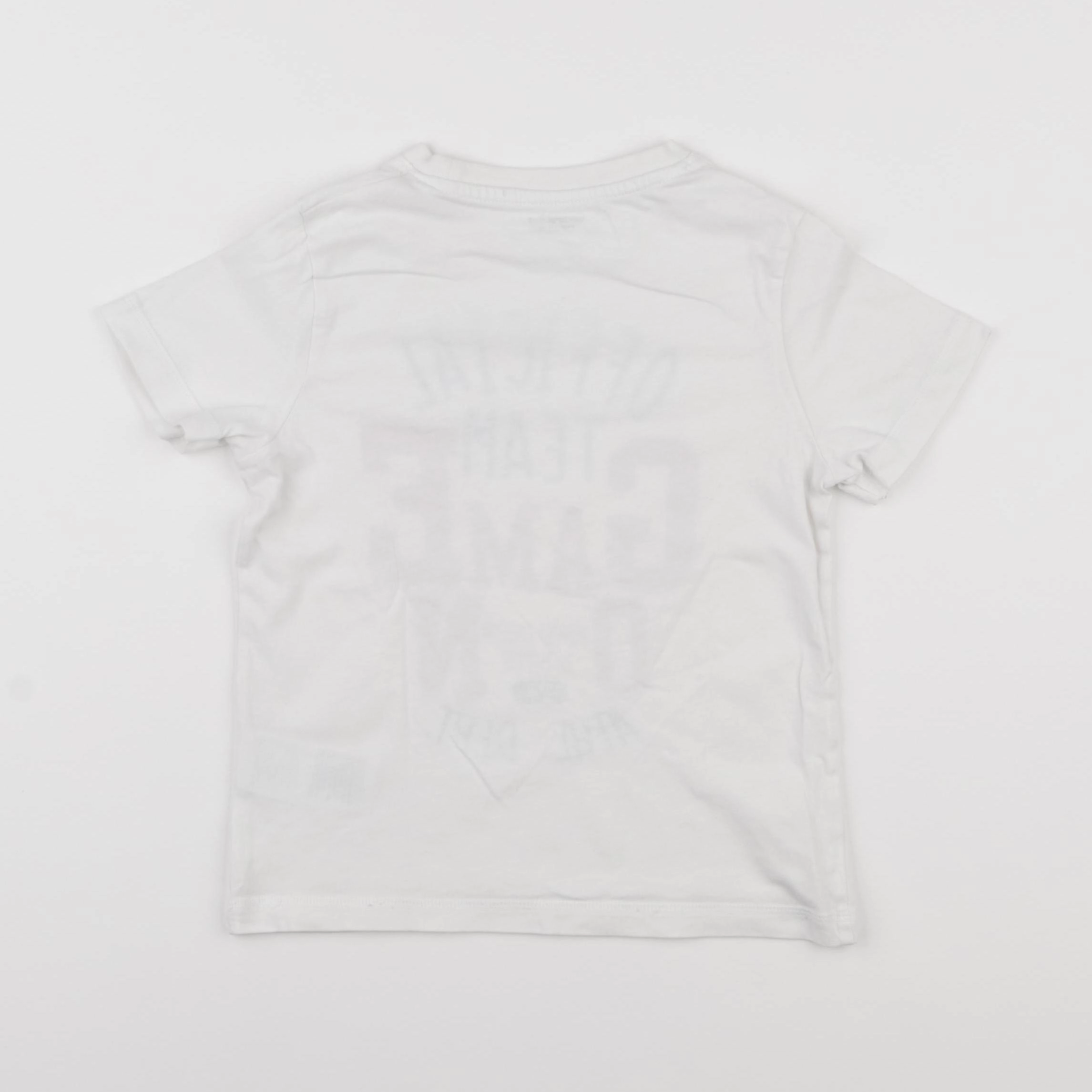 Vertbaudet - tee-shirt blanc - 6 ans