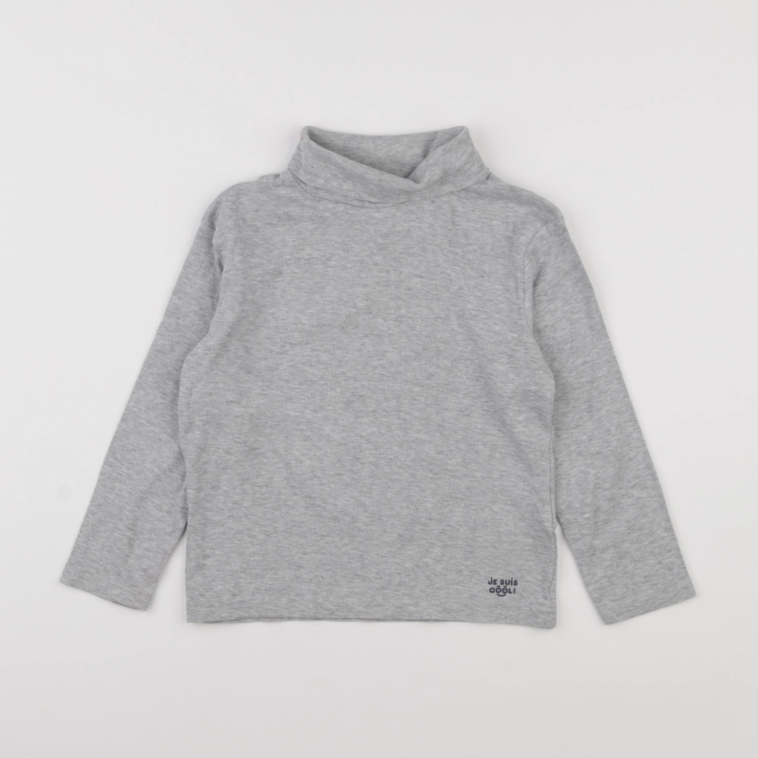 Vertbaudet - sous-pull gris - 6 ans