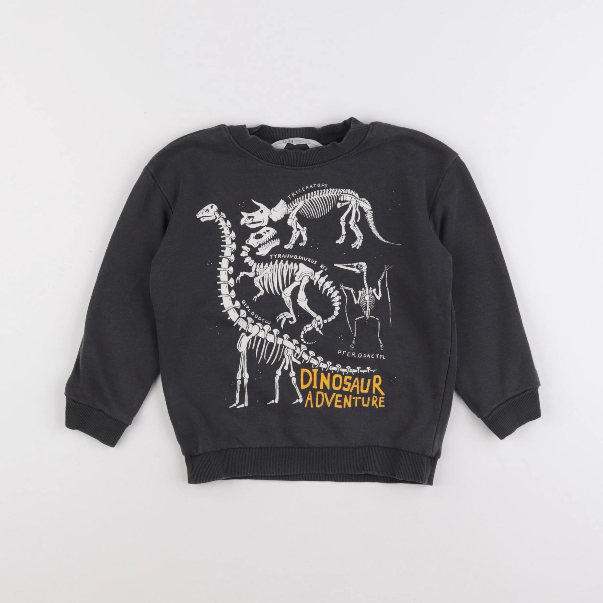 H&M - sweat gris - 2/4 ans