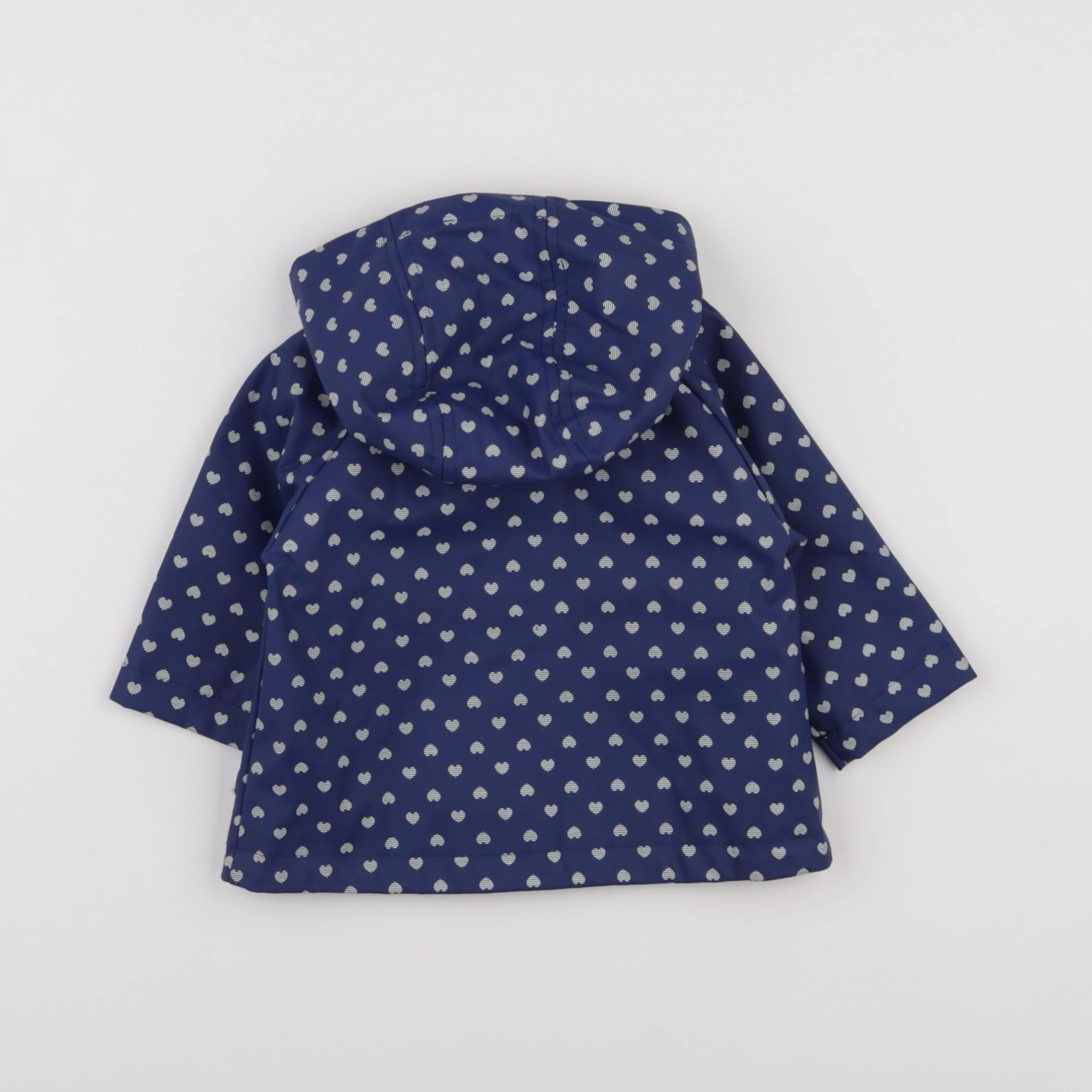 Vertbaudet - imperméable bleu - 3 mois
