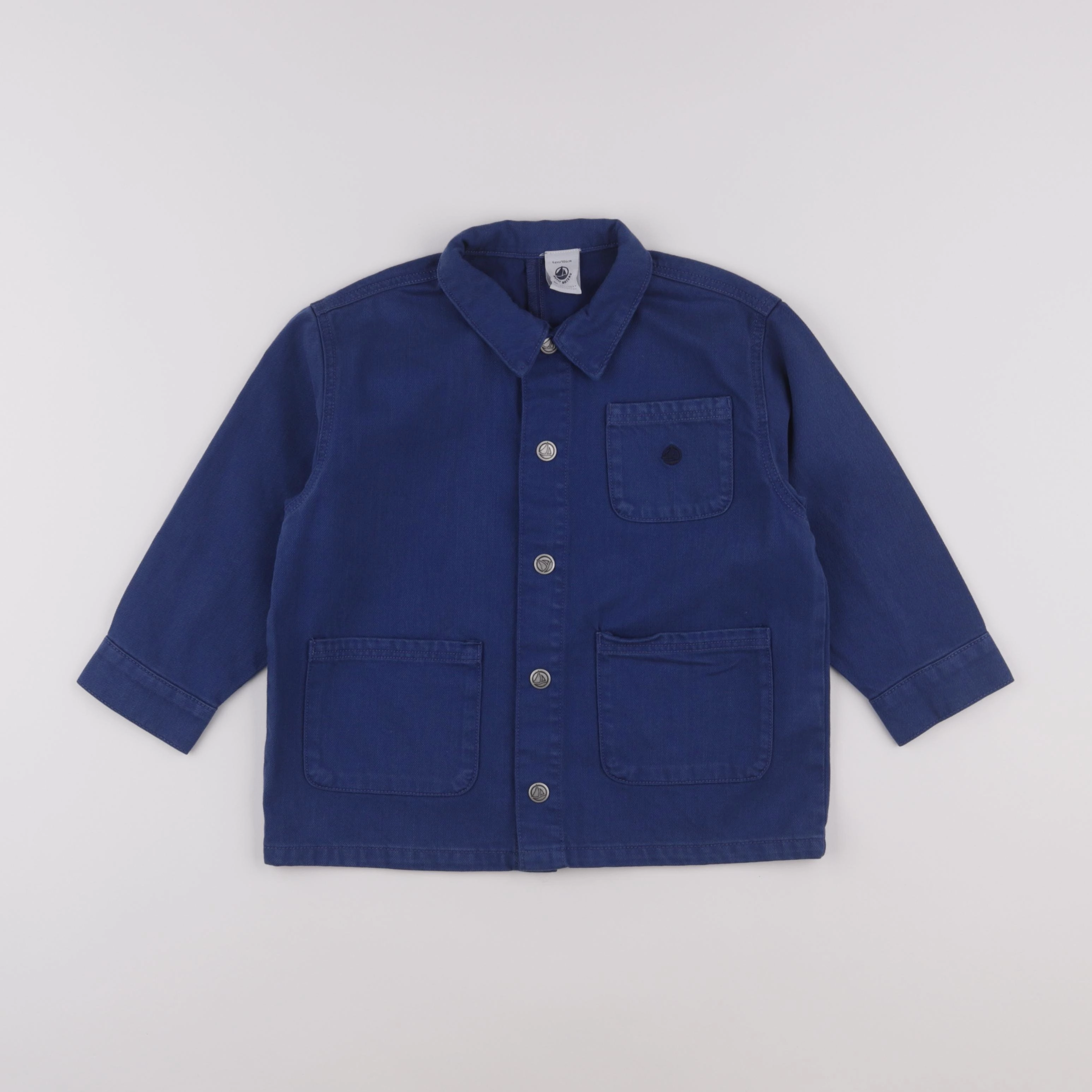 Petit Bateau - veste bleu - 4 ans