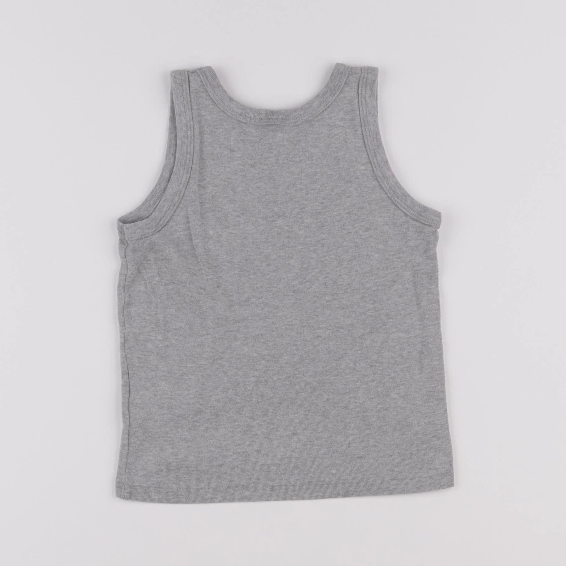 Petit Bateau - maillot de corps gris - 4 ans