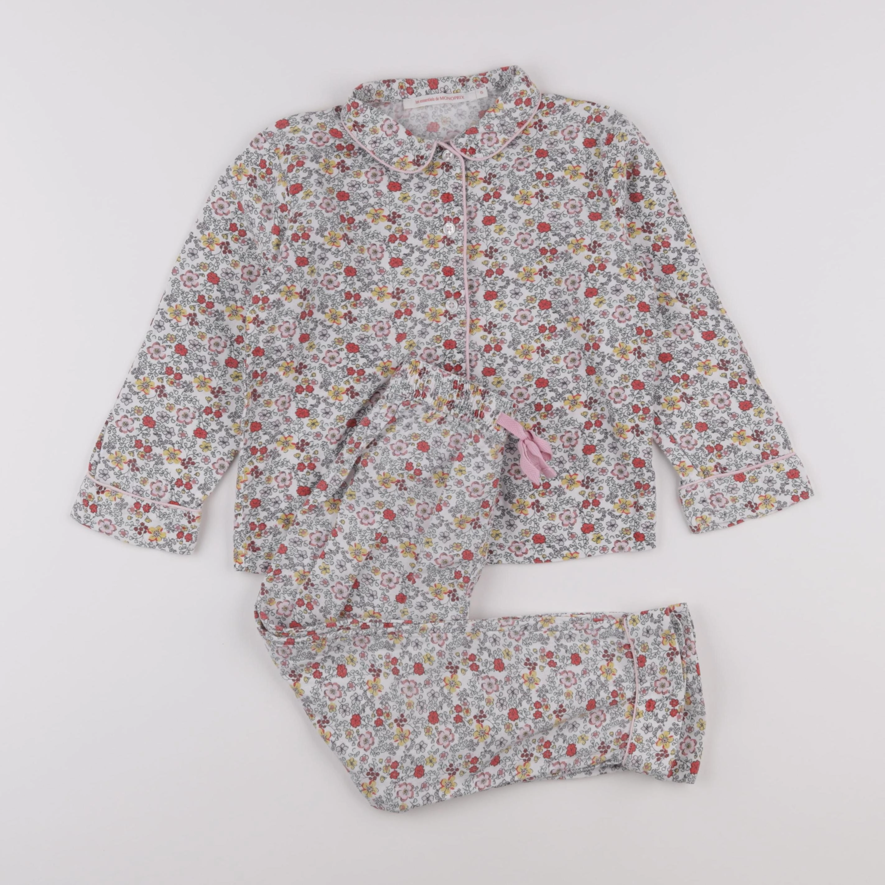 Boutchou - pyjama coton multicolore - 5 ans