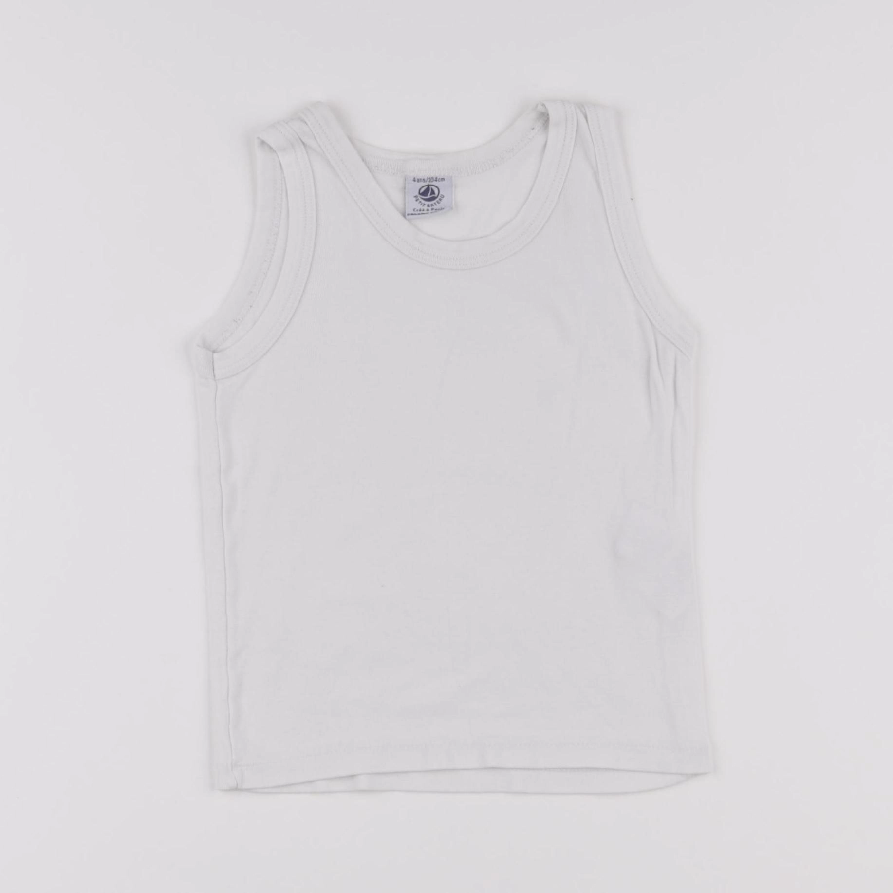 Petit Bateau - maillot de corps beige - 4 ans