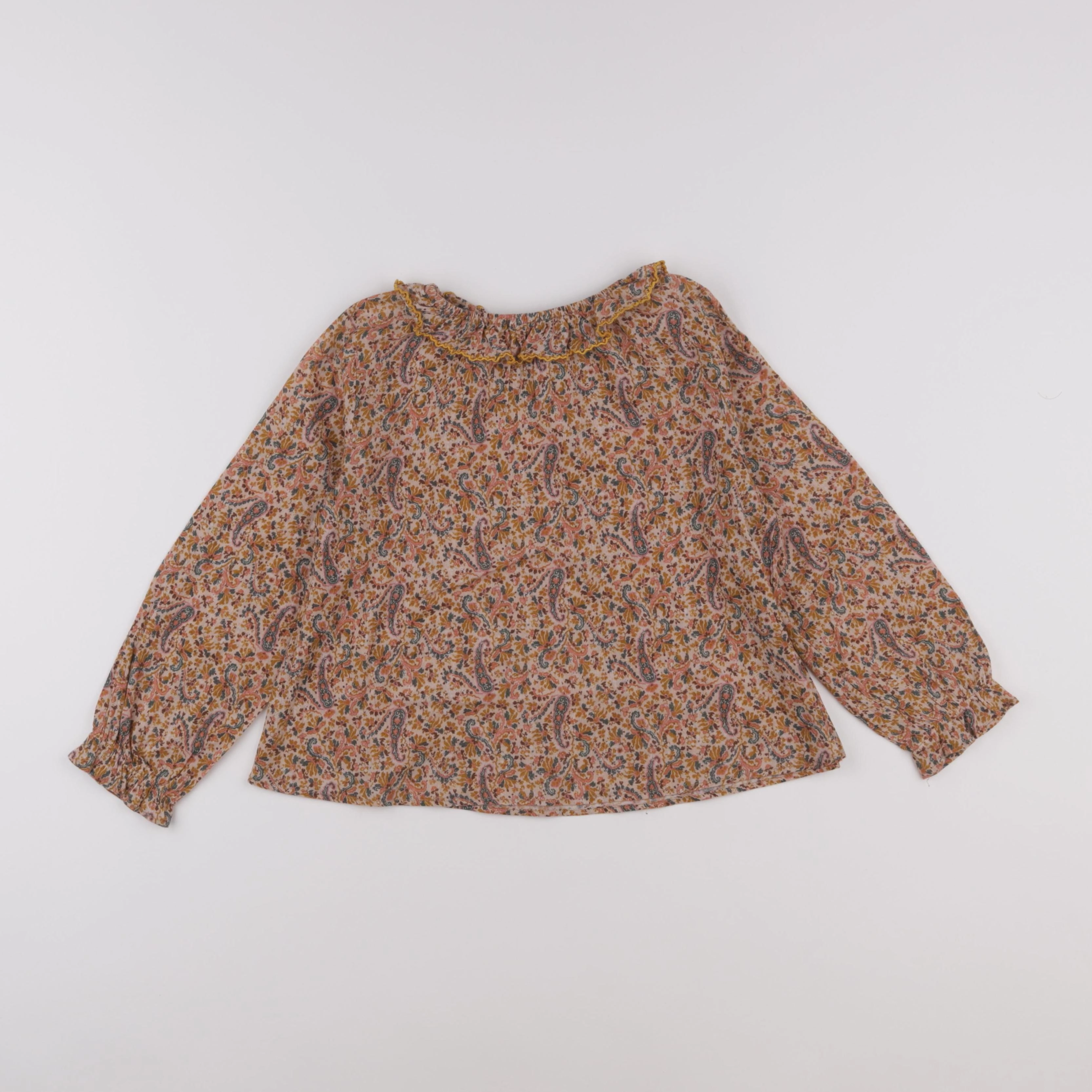 Emile et Ida - blouse multicolore - 6 ans