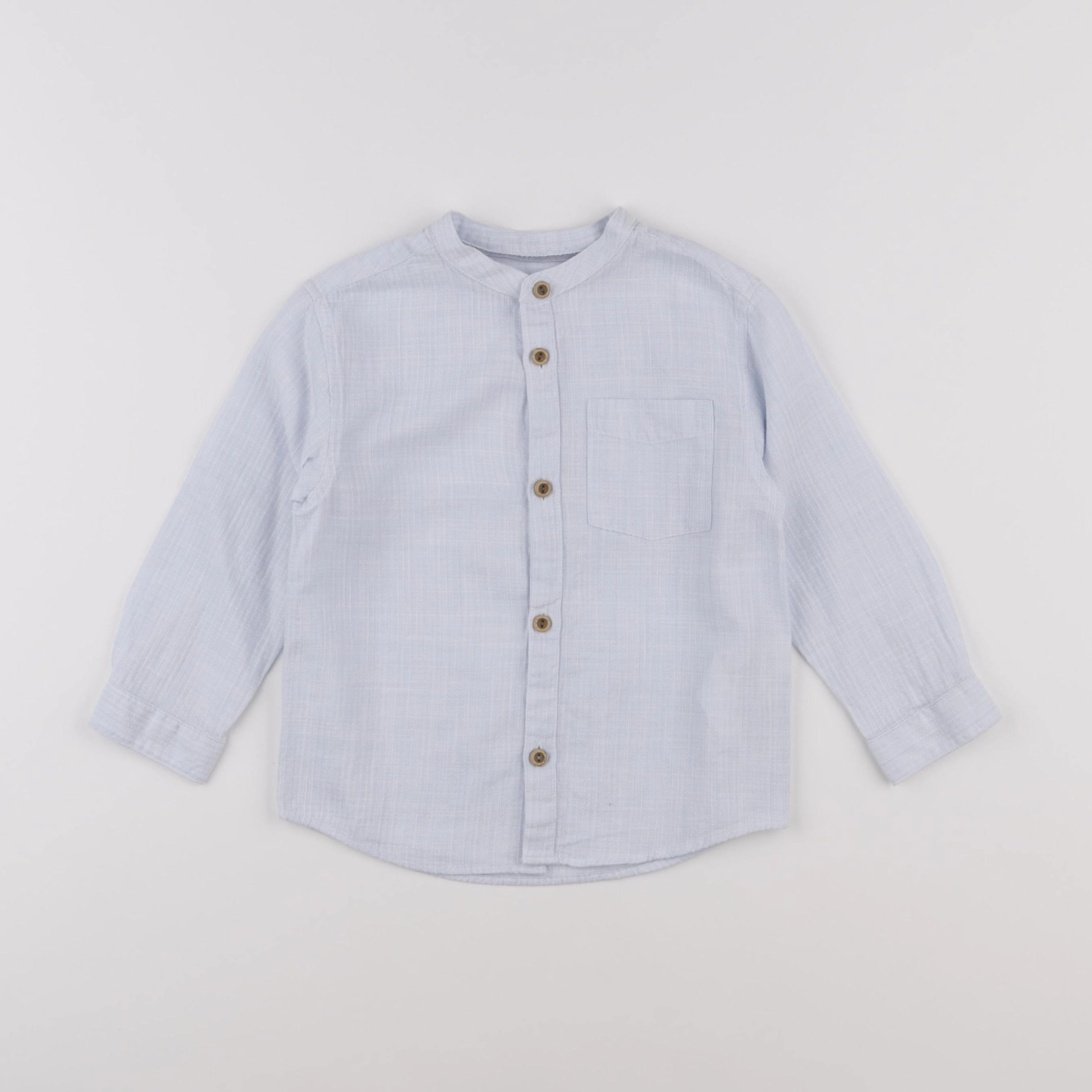 Zara - chemise bleu - 2/3 ans