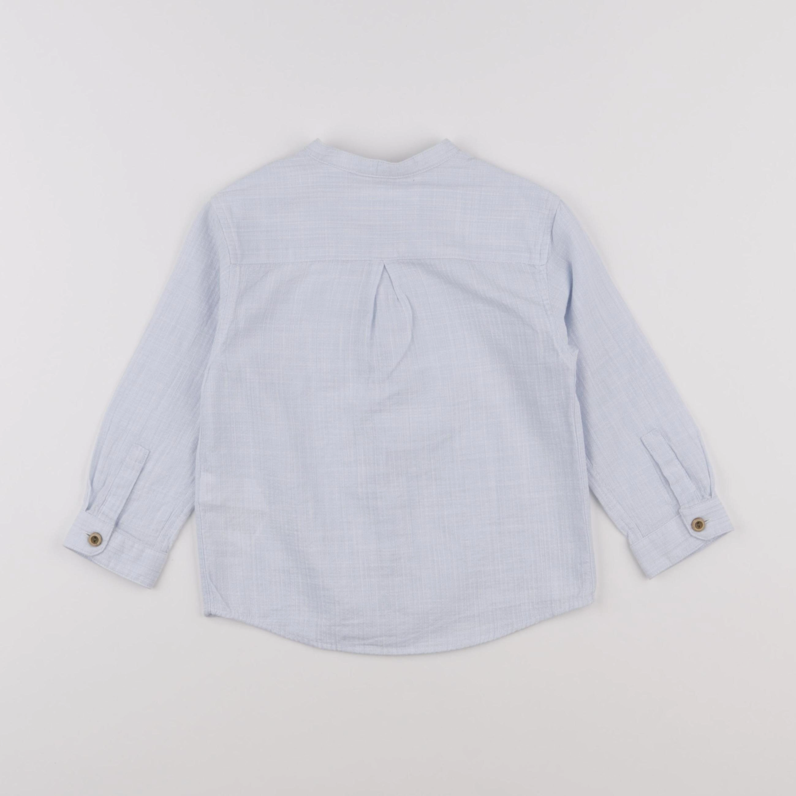 Zara - chemise bleu - 2/3 ans