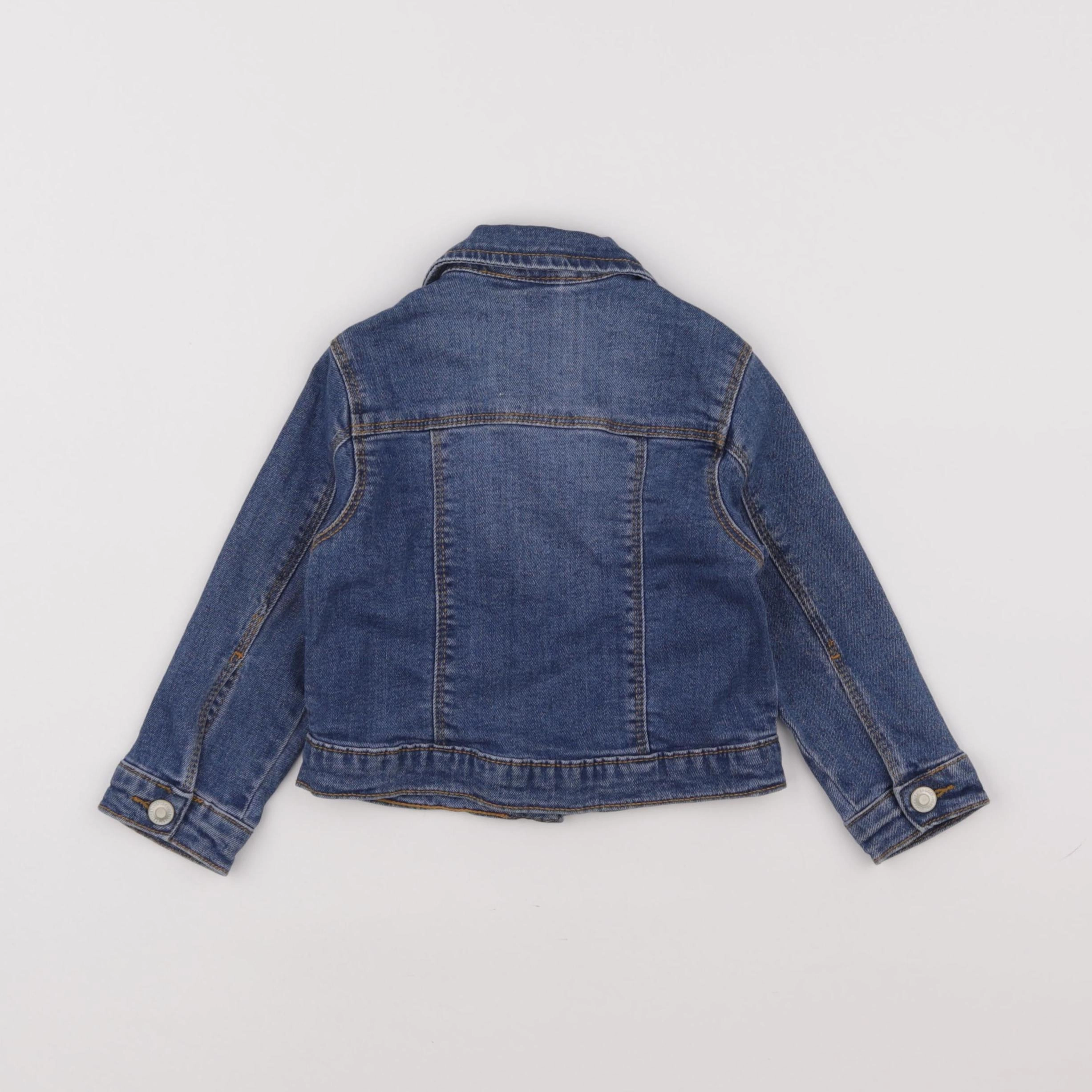 Vertbaudet - veste bleu - 2 ans