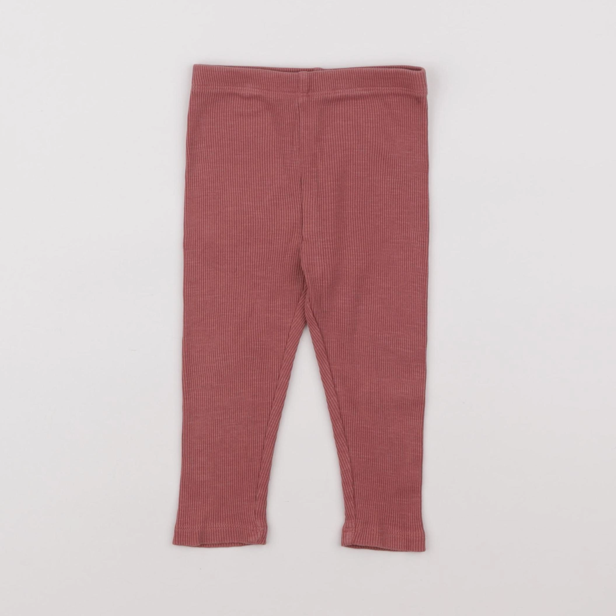 Vertbaudet - legging rose - 18 mois