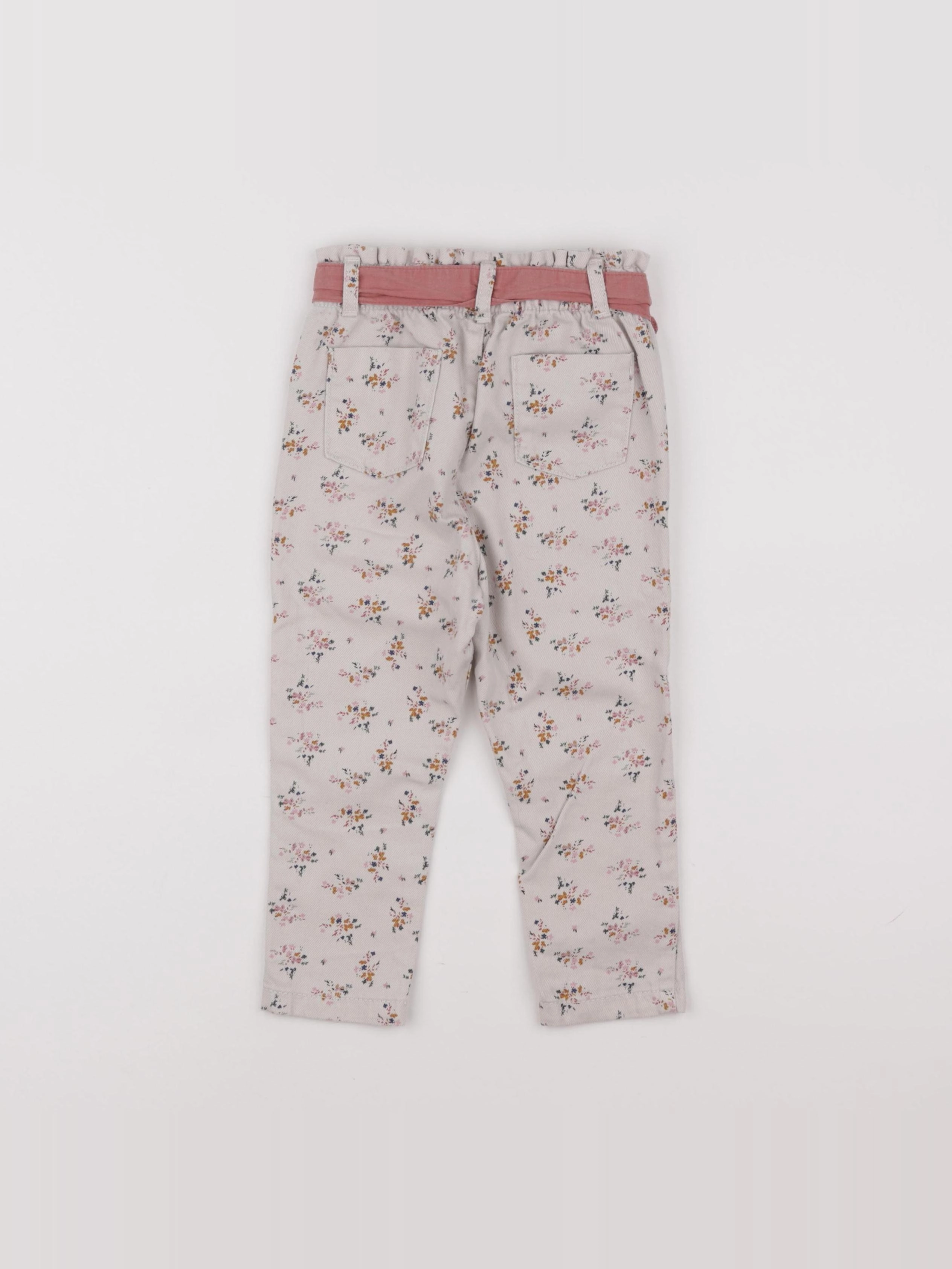 Vertbaudet - jean beige - 24 mois