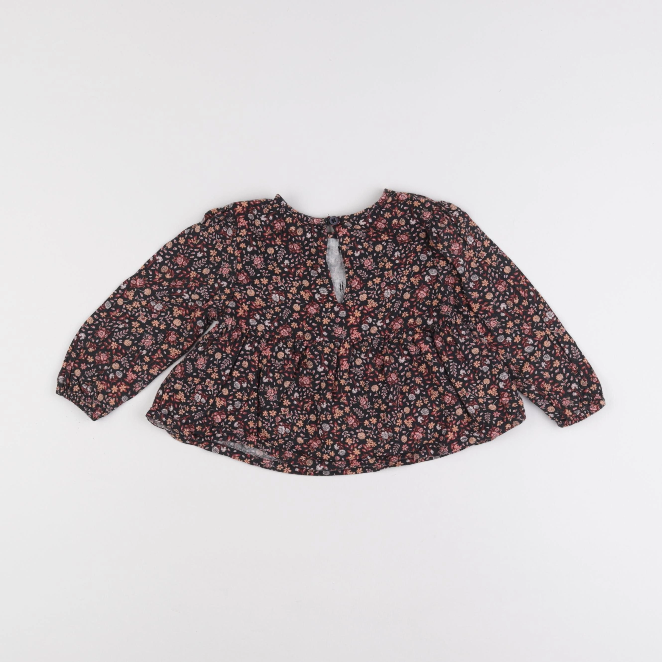 Vertbaudet - blouse noir - 2 ans