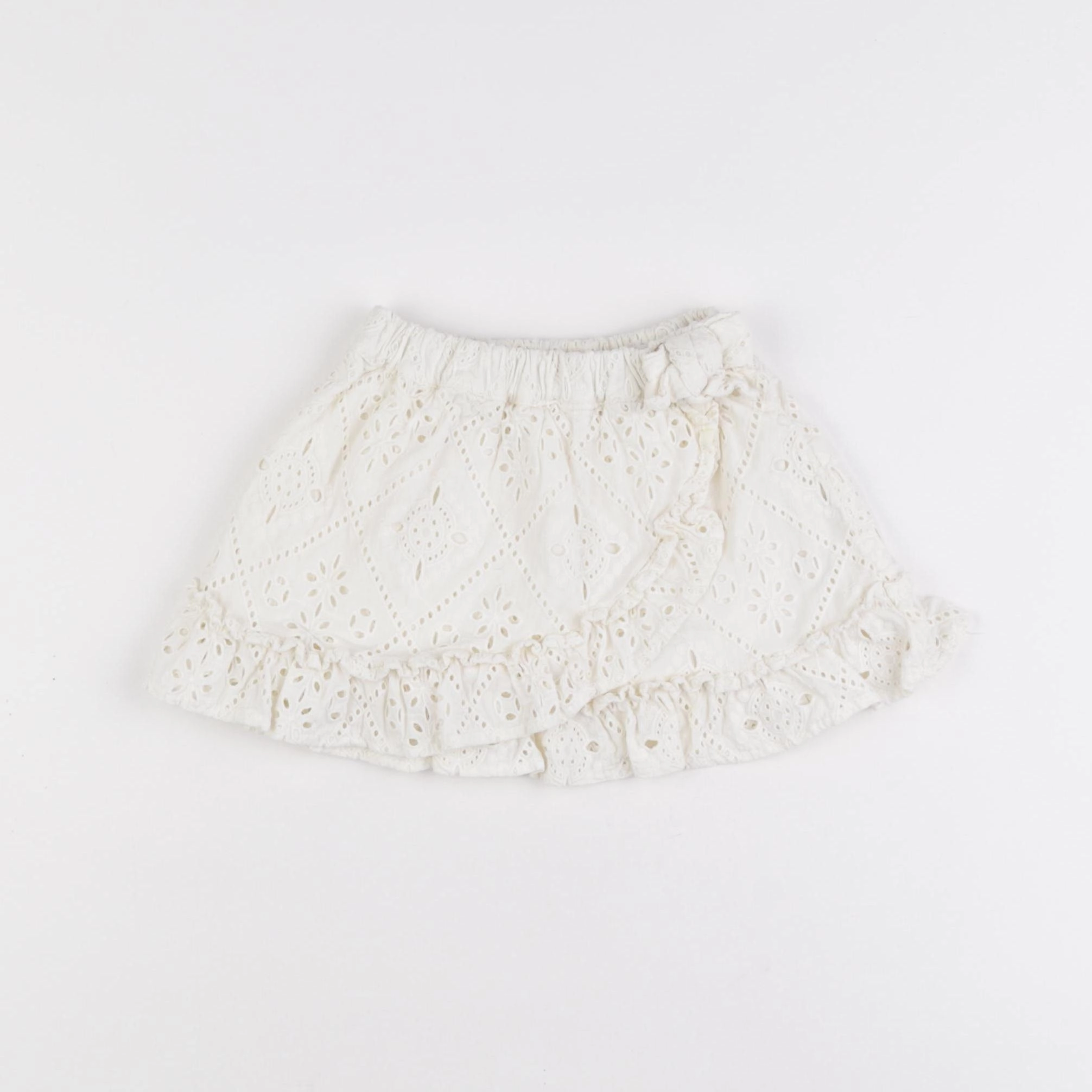 Vertbaudet - jupe beige - 2 ans
