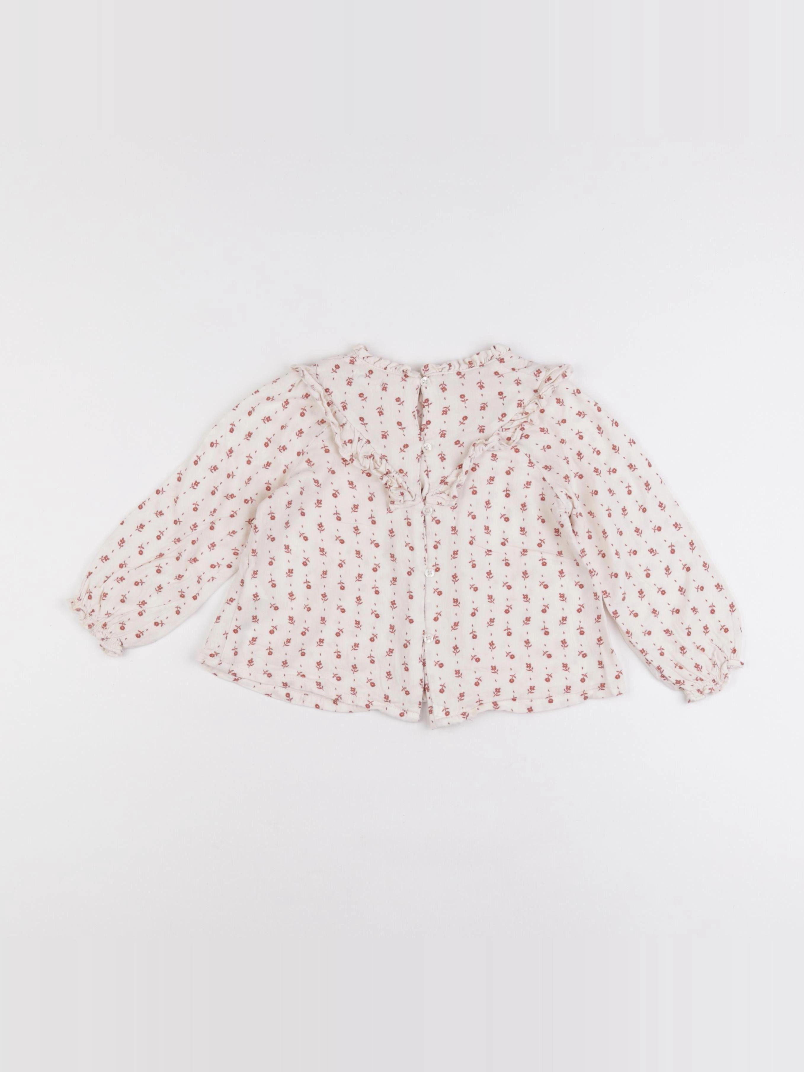 Vertbaudet - blouse beige - 24 mois