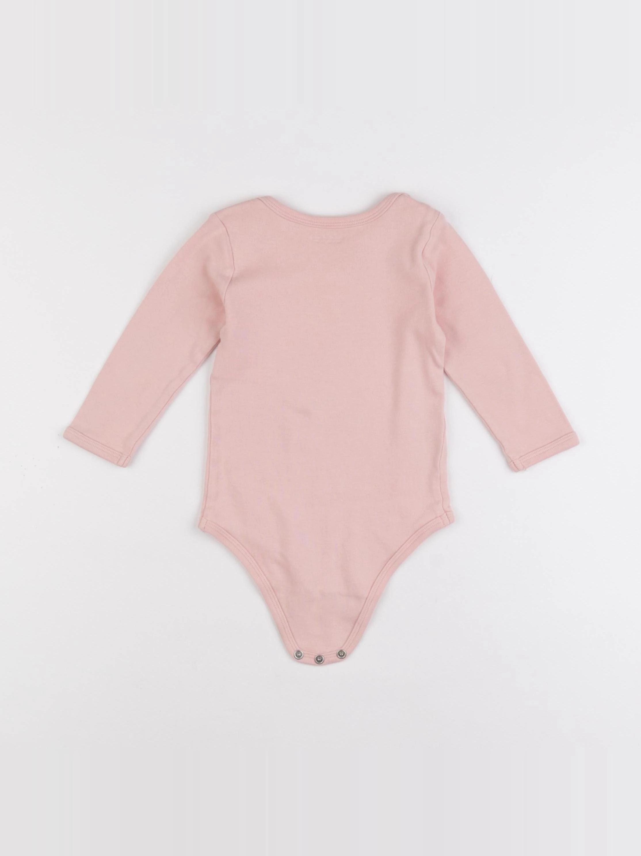 Vertbaudet - body rose - 18 mois