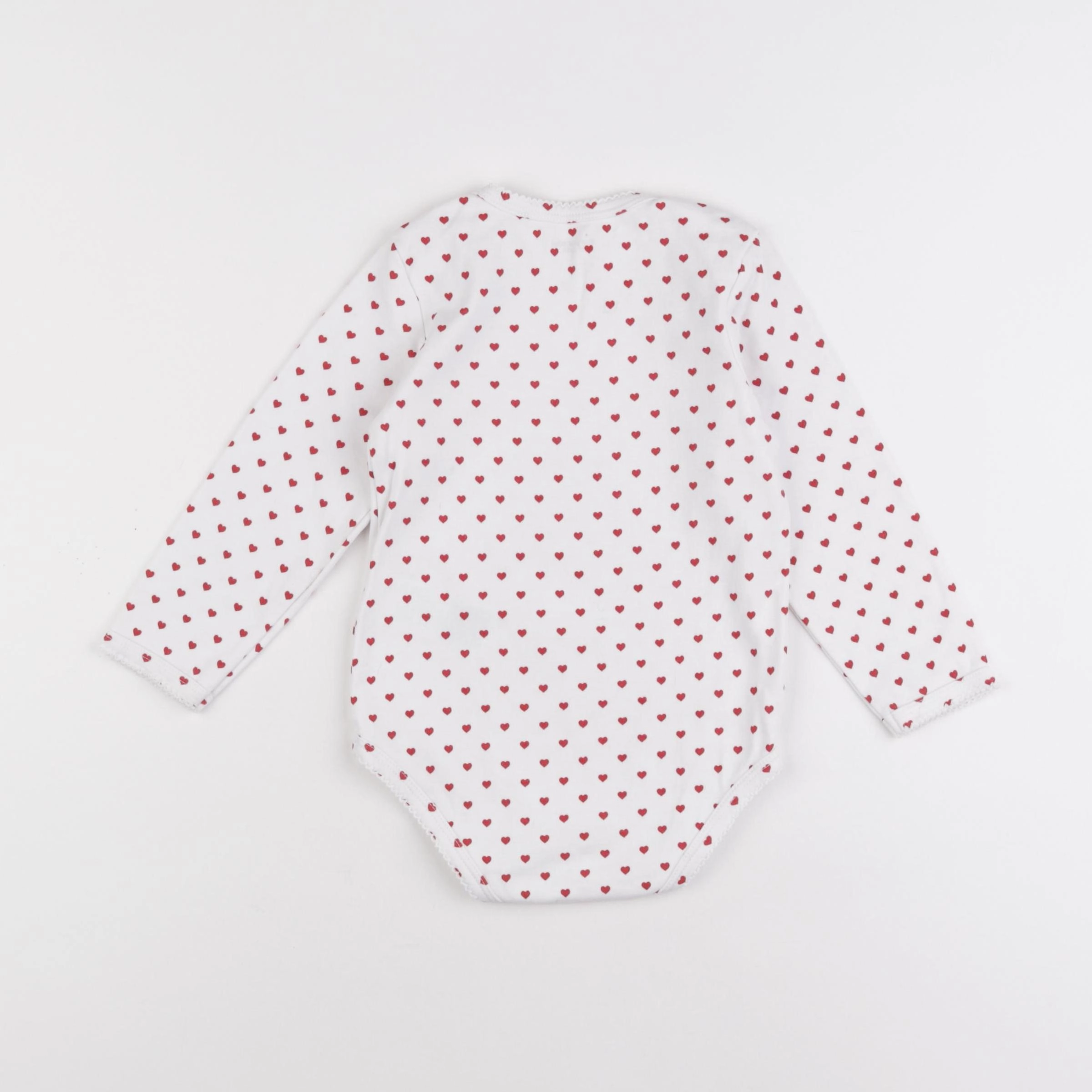 Vertbaudet - body rouge - 3 ans