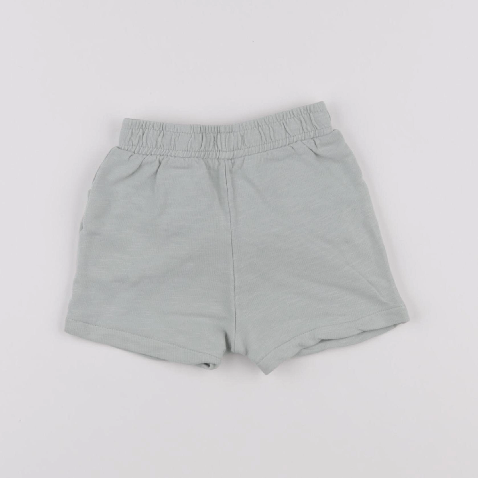 Vertbaudet - short vert - 12 mois