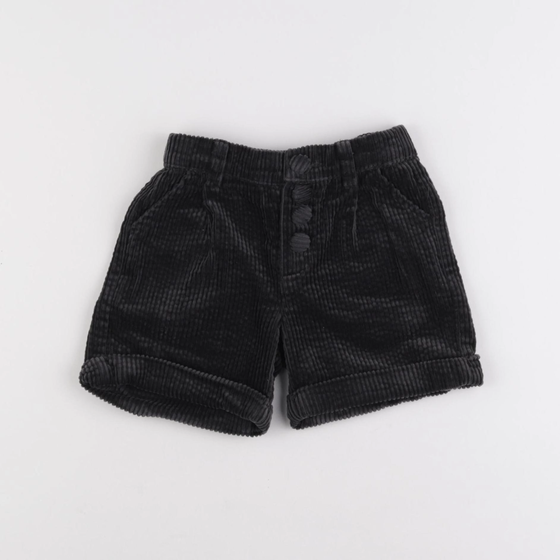 Vertbaudet - short gris - 2 ans
