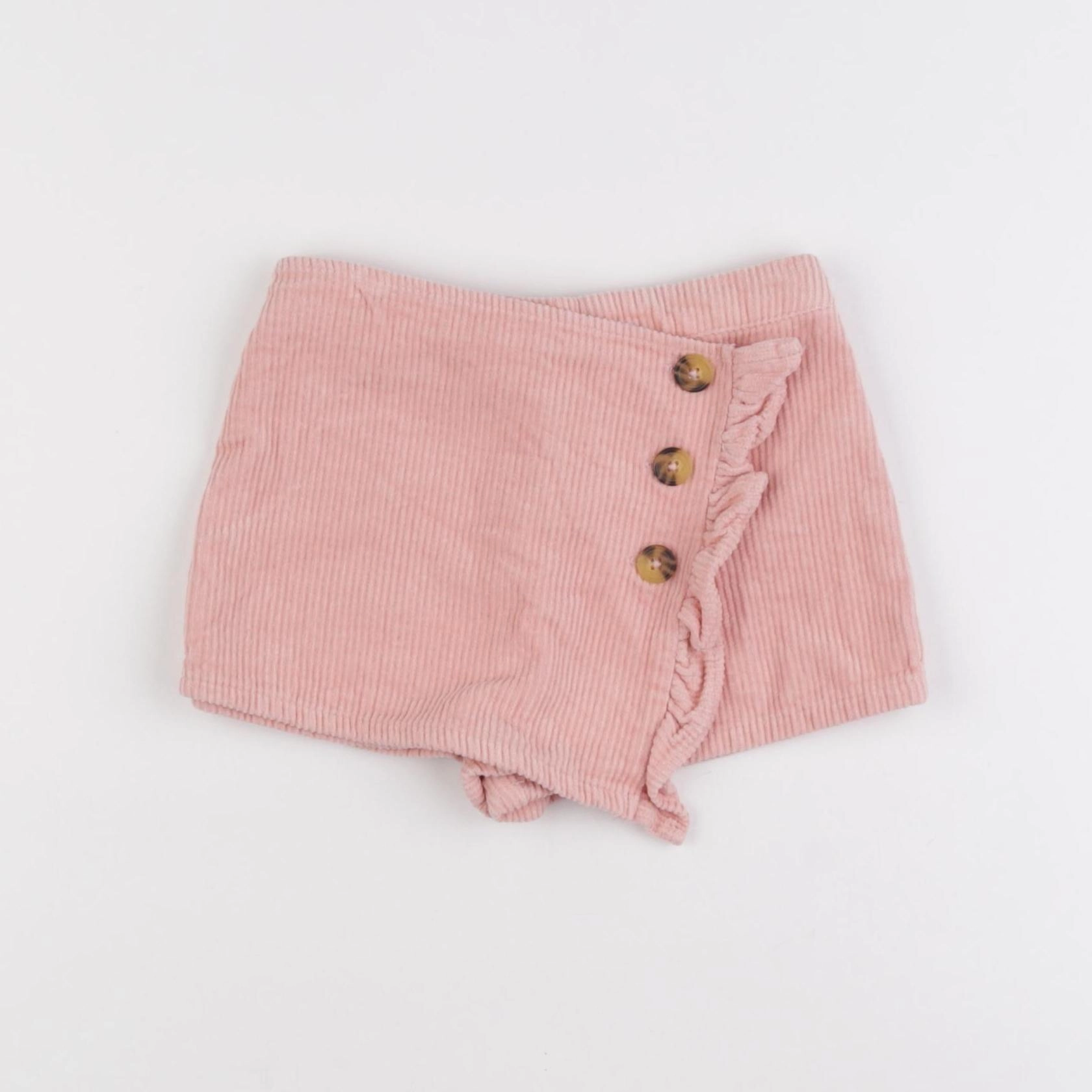 Vertbaudet - jupe short rose - 2 ans