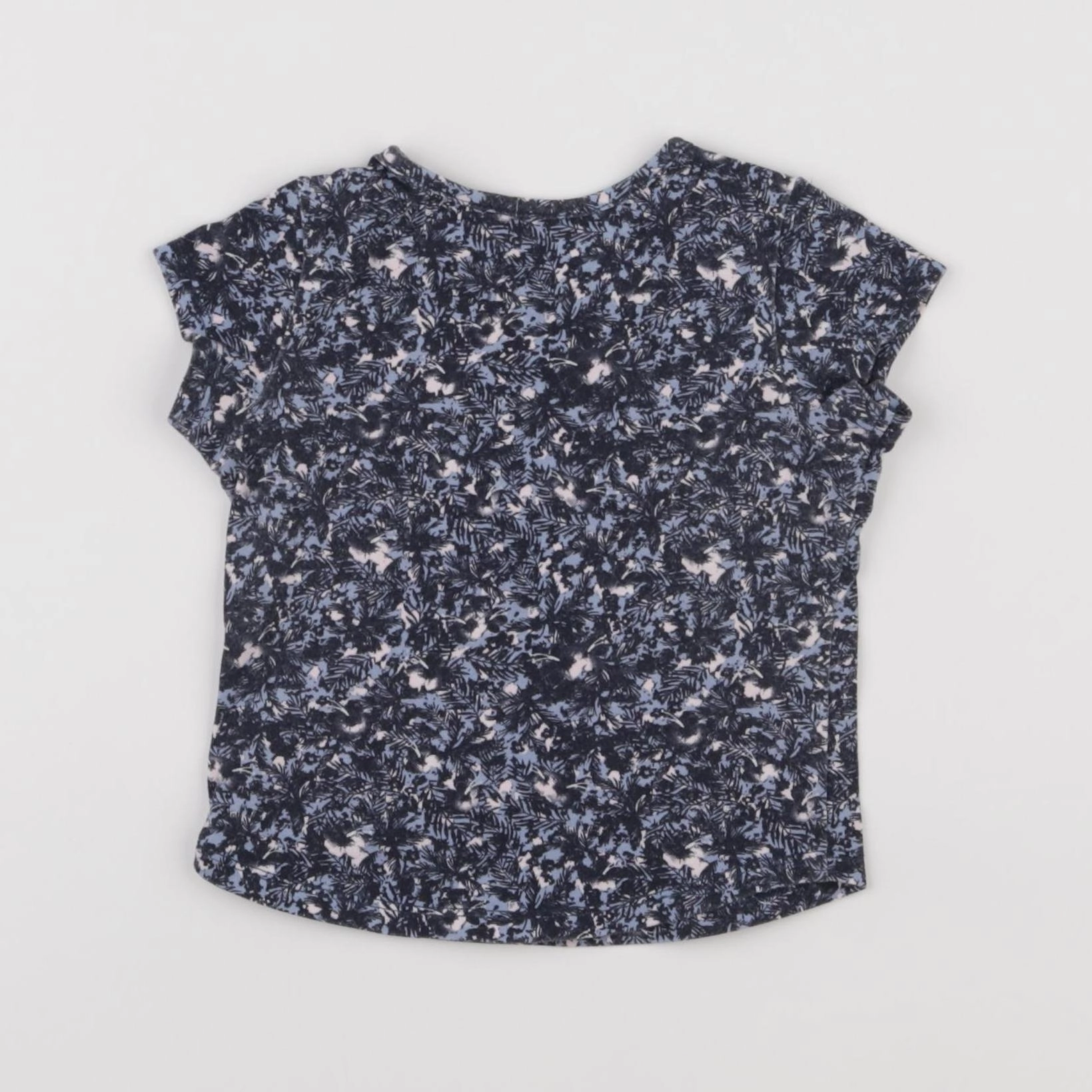 IKKS - tee-shirt bleu - 12 mois