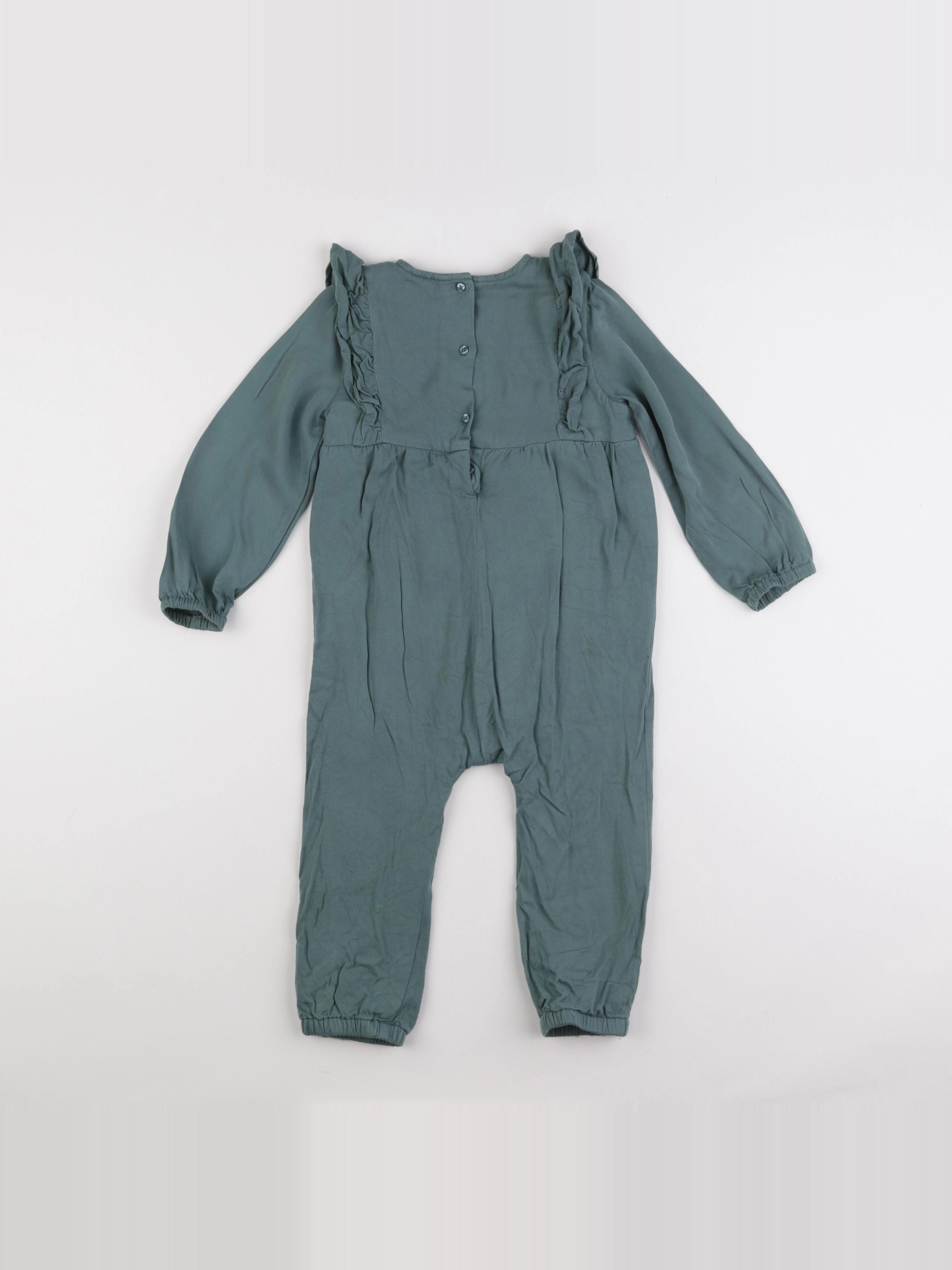 Vertbaudet - combinaison vert - 3 ans
