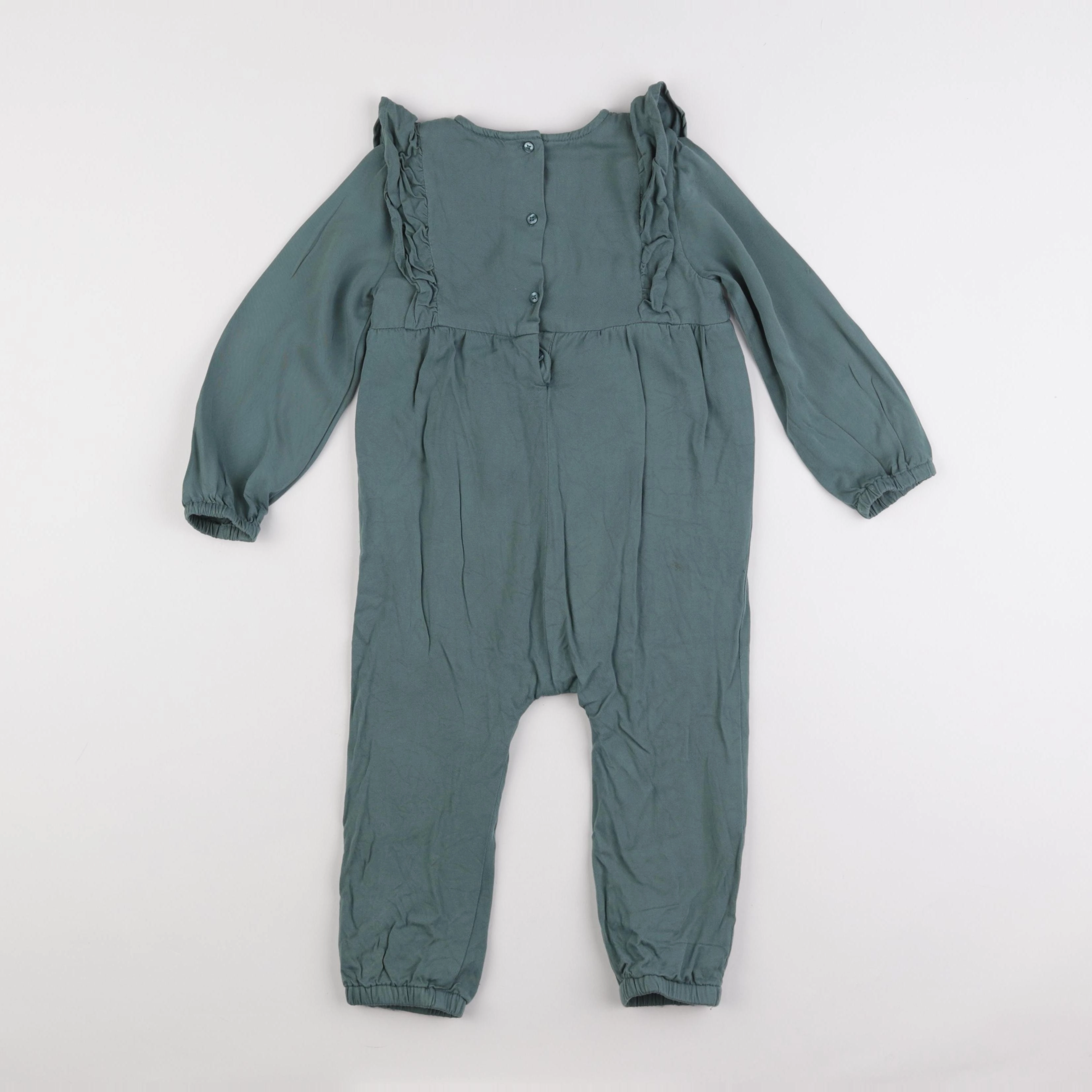 Vertbaudet - combinaison vert - 3 ans