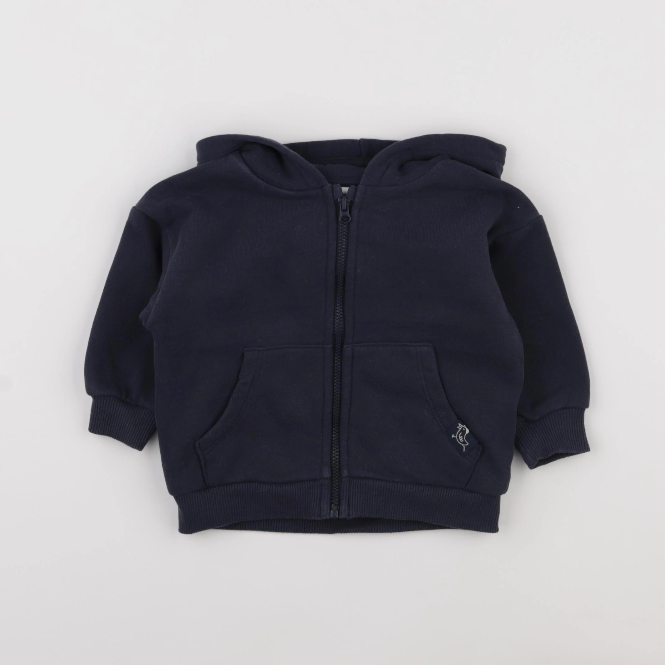 Tape à l'oeil - sweat bleu - 9 mois