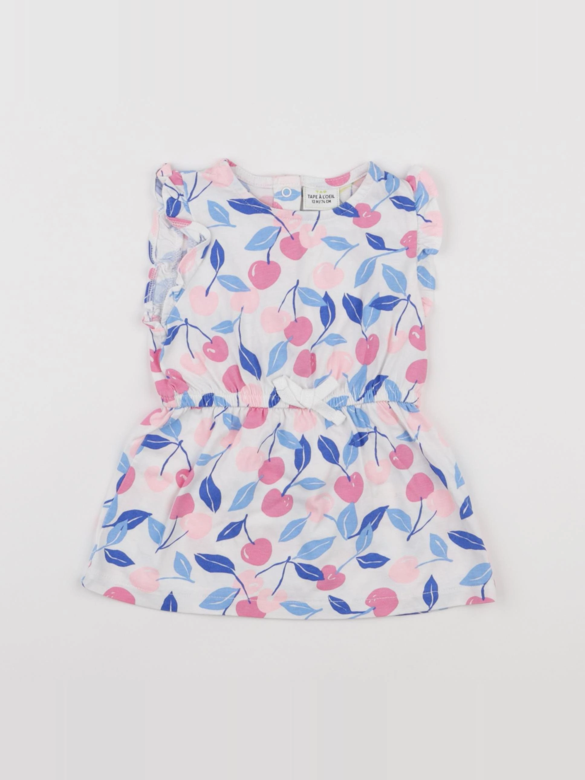 Tape à l'oeil - robe rose - 12 mois