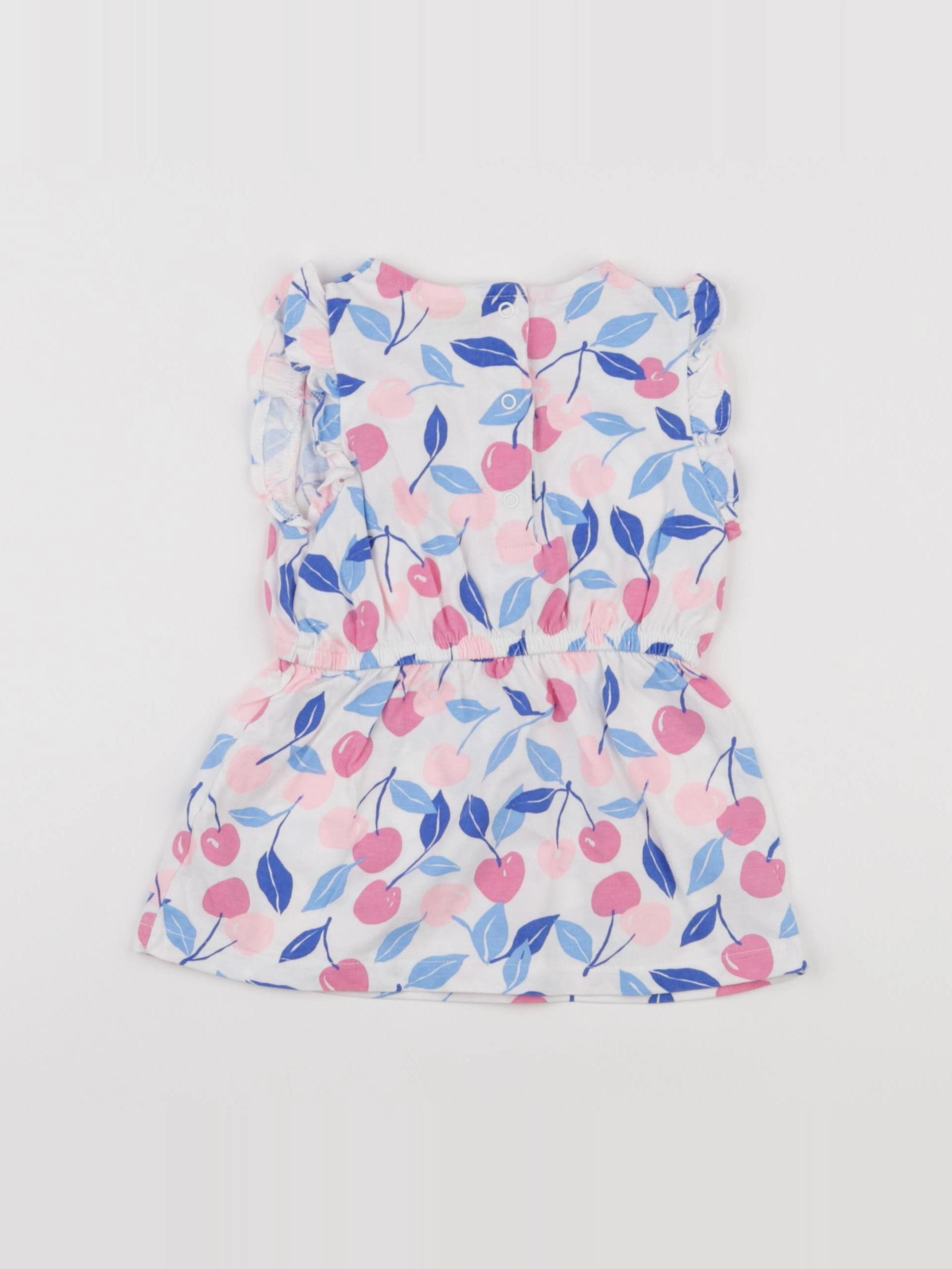 Tape à l'oeil - robe rose - 12 mois