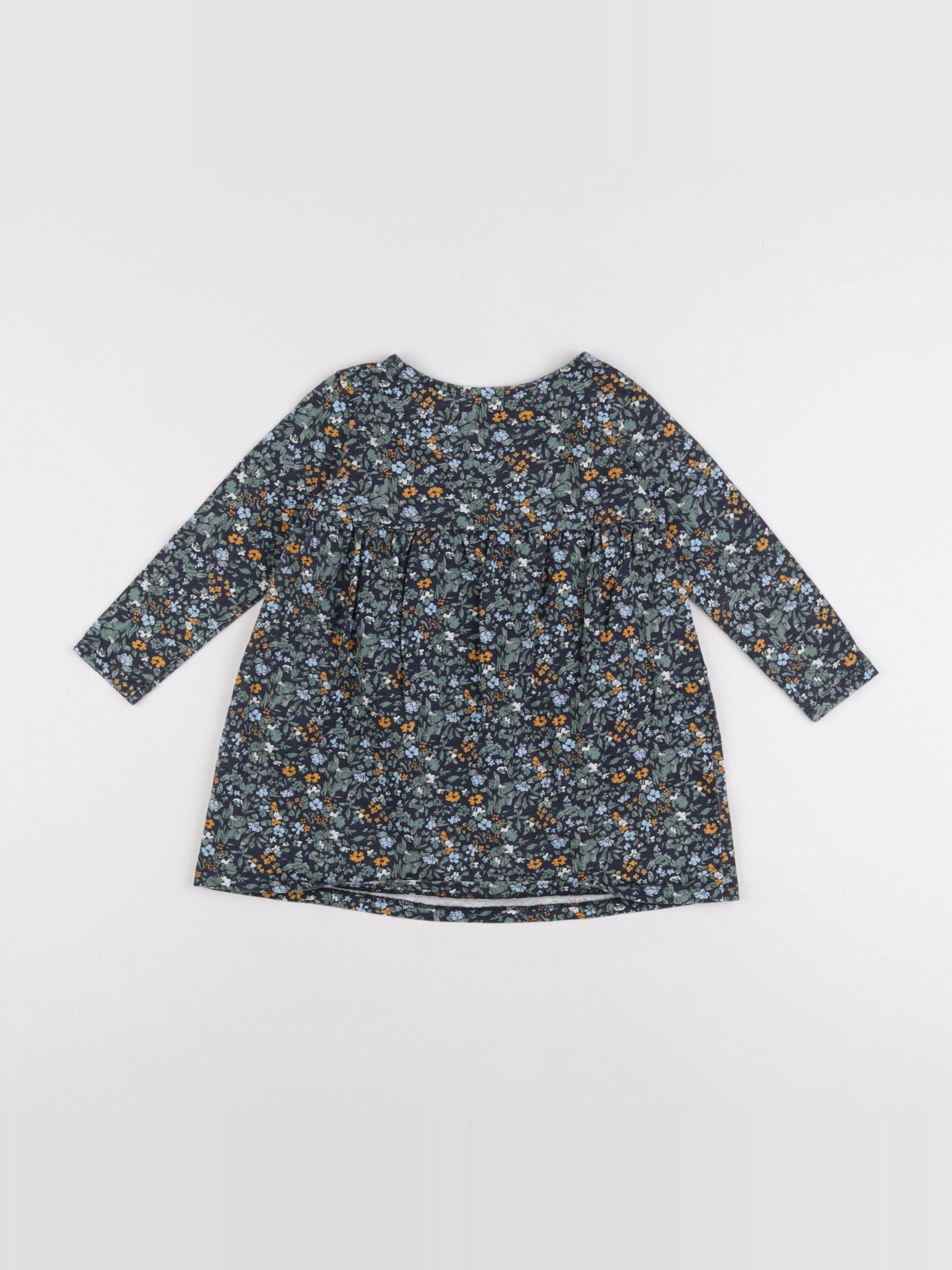 Vertbaudet - robe multicolore - 3 ans