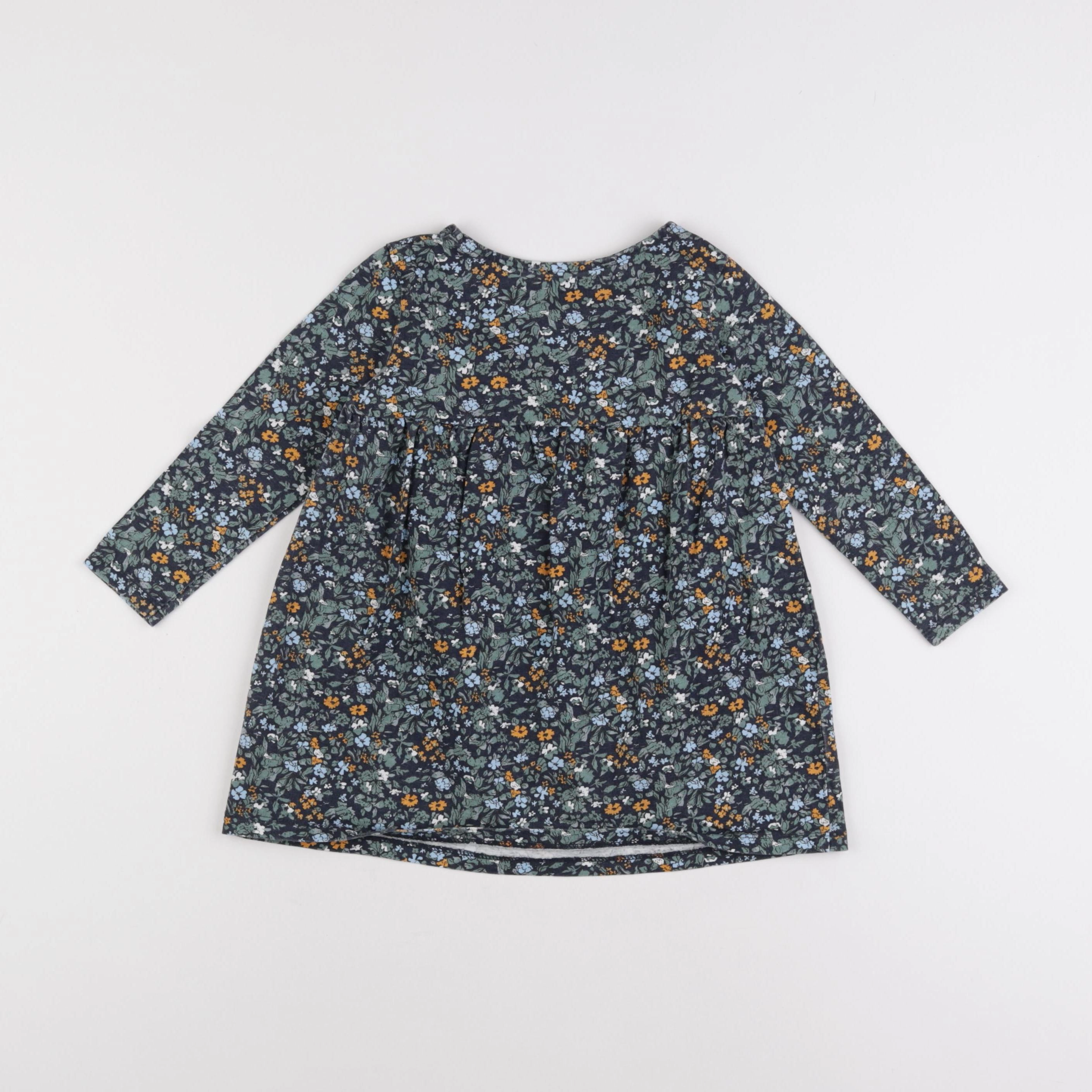 Vertbaudet - robe multicolore - 3 ans