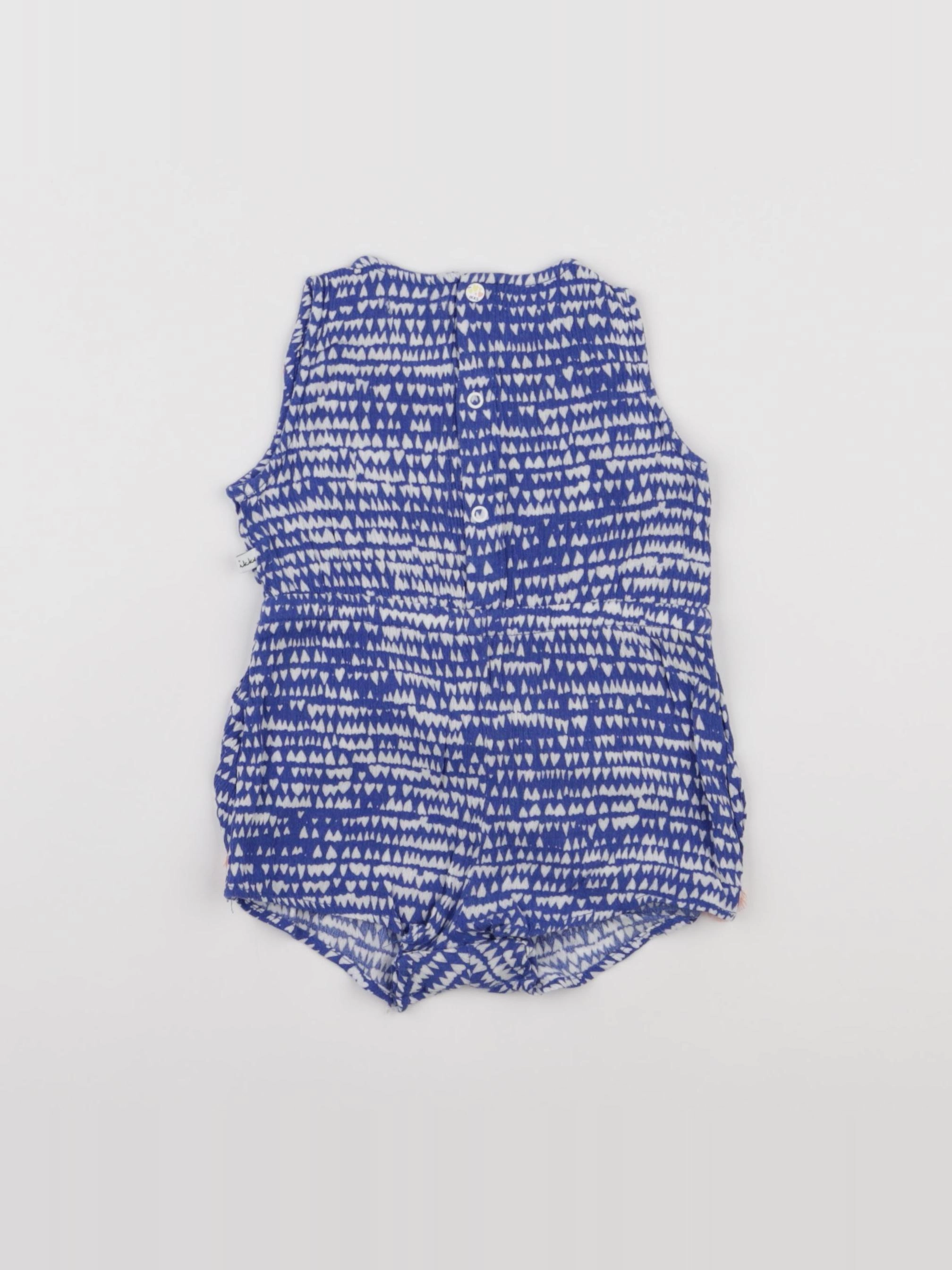 IKKS - combinaison bleu - 12 mois