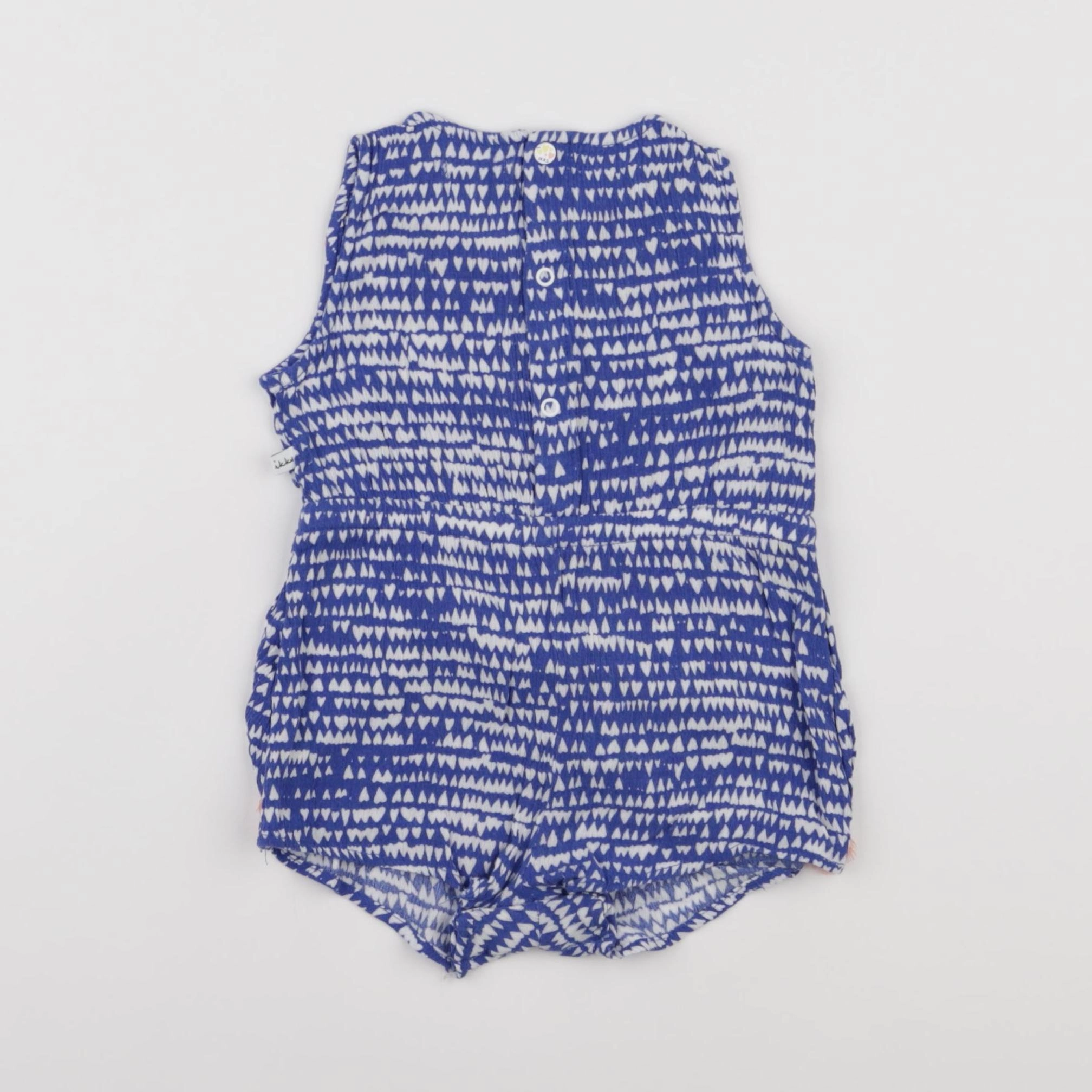 IKKS - combinaison bleu - 12 mois