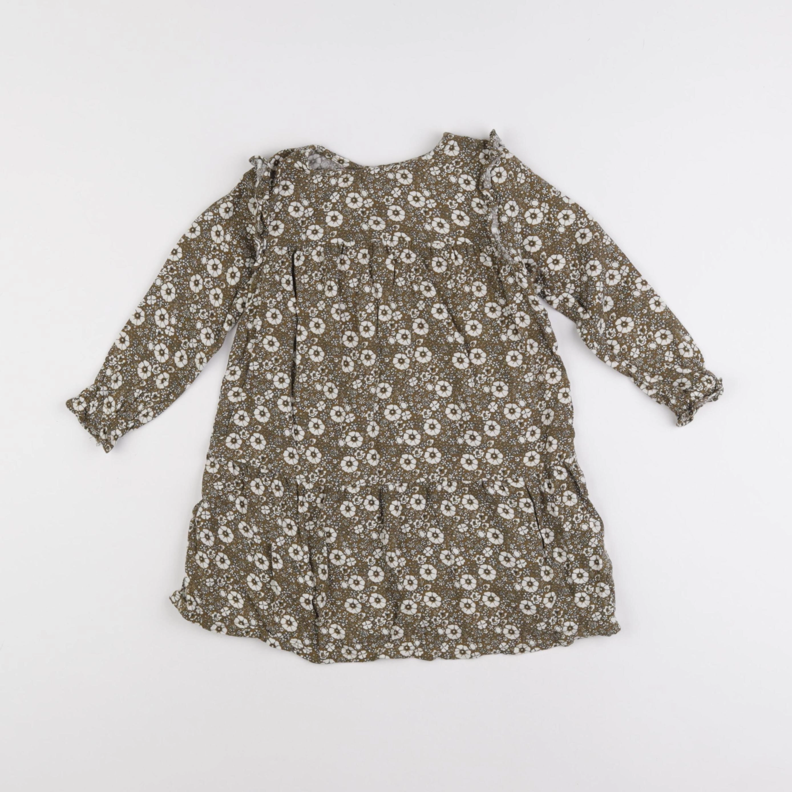 Vertbaudet - robe vert - 3 ans