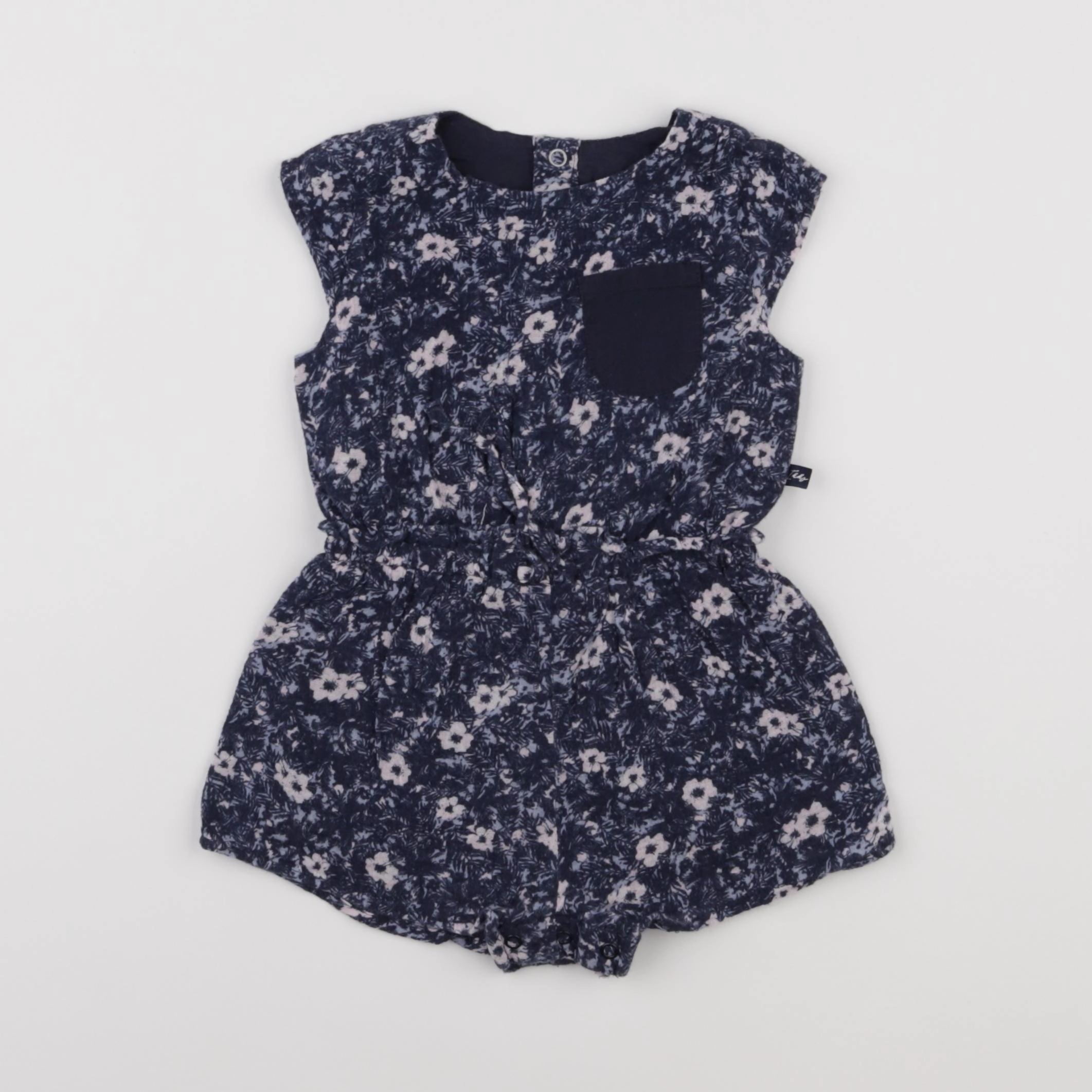 IKKS - combinaison bleu - 12 mois