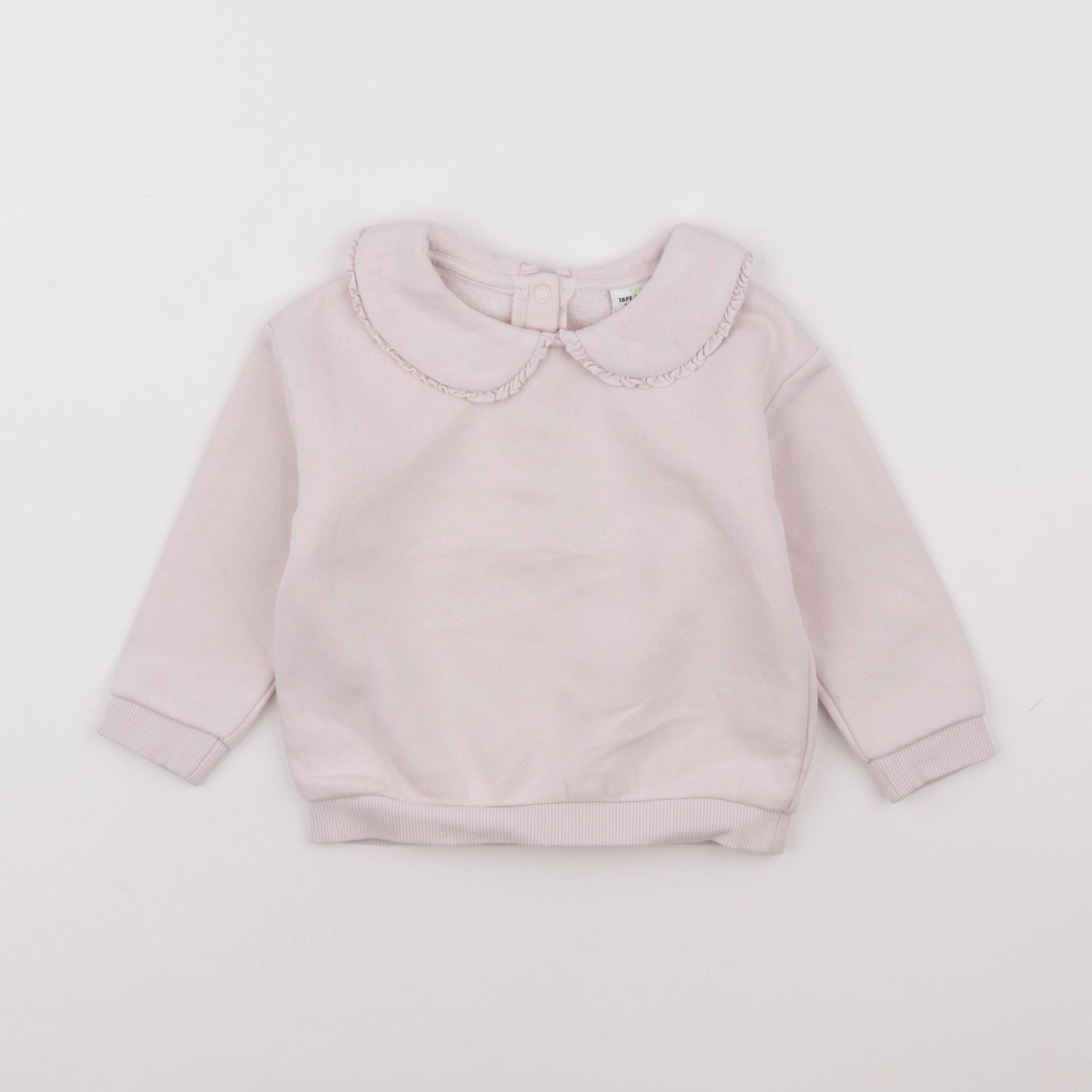 Tape à l'oeil - sweat rose - 24 mois